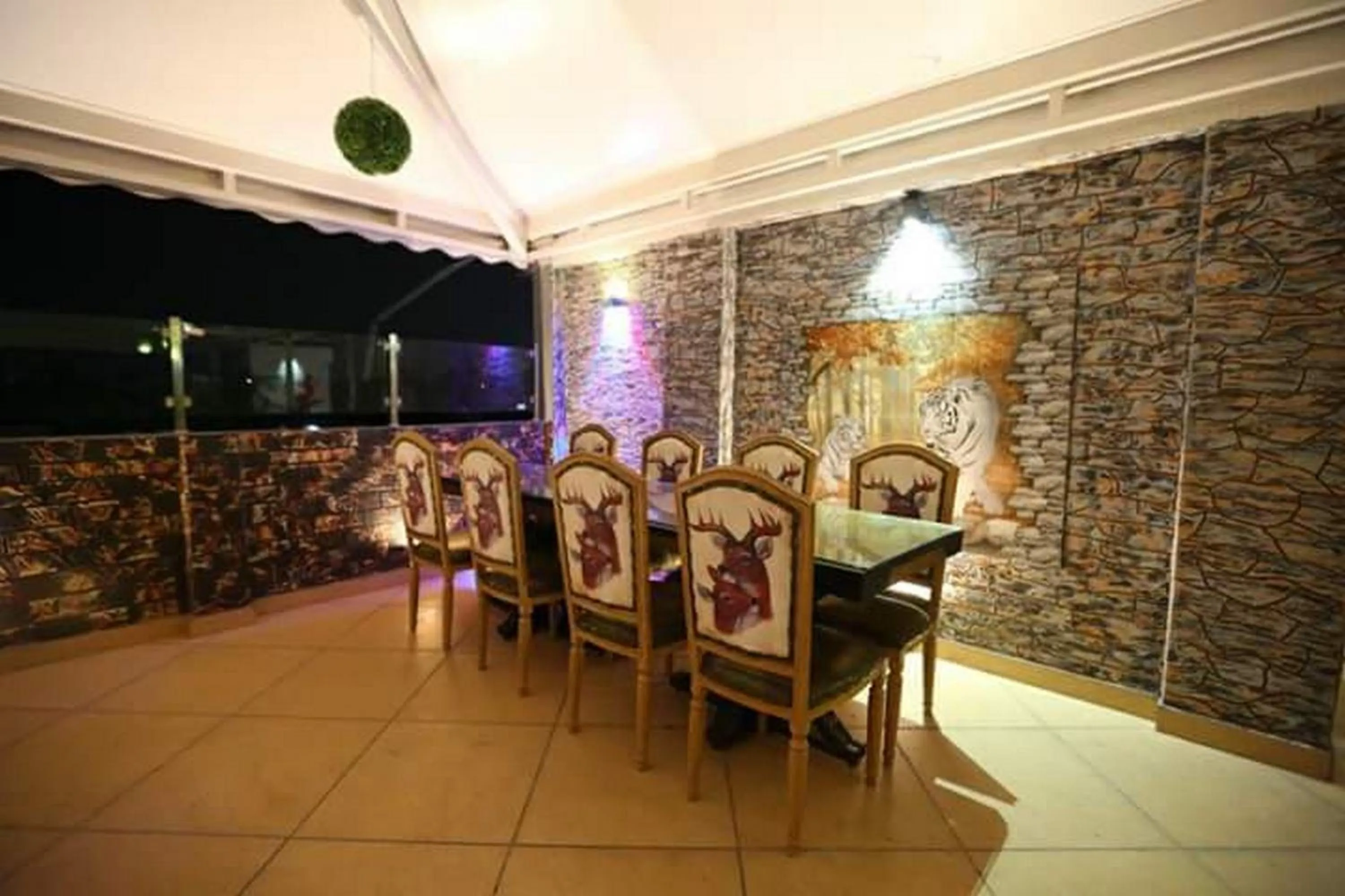 Dining area in Hotel Eleven Heights ,Bhopal