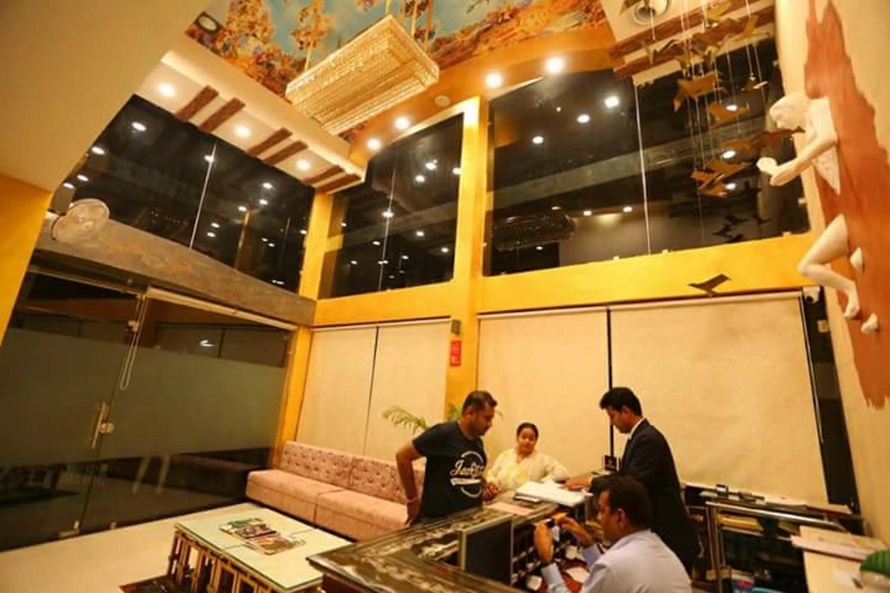 Lobby or reception in Hotel Eleven Heights ,Bhopal