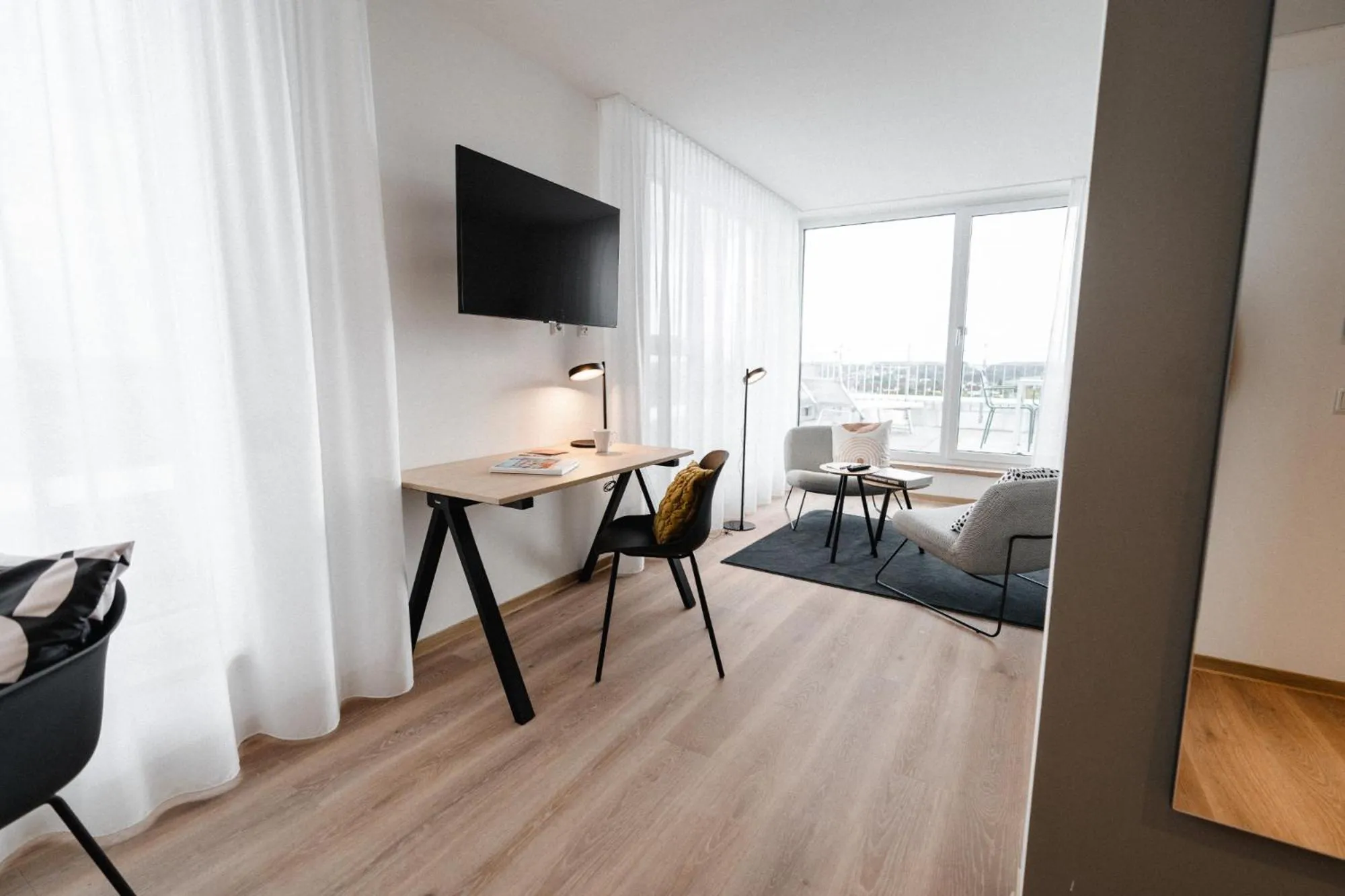 TV and multimedia, Bed in the place Herzogenaurach - Serviced Apartments