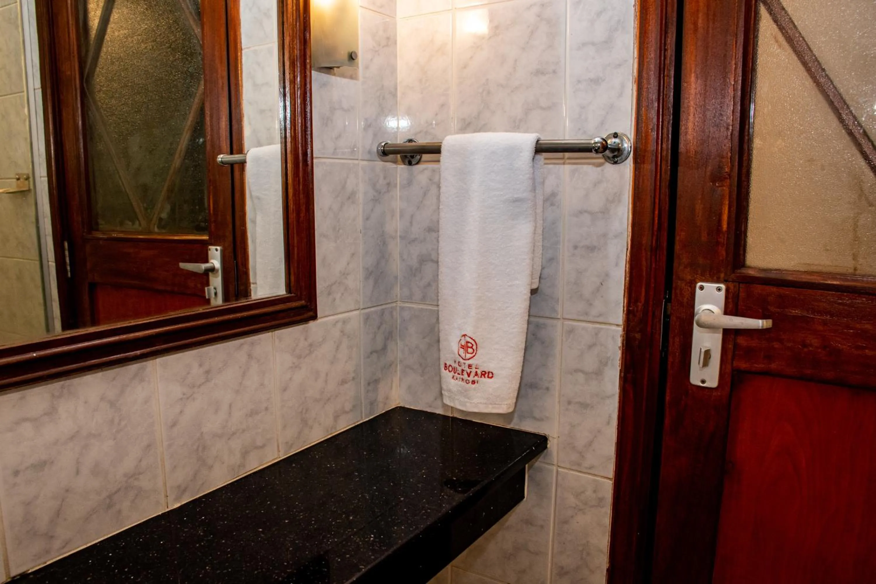 Bathroom in Hotel Boulevard Nairobi, City Centre CBD