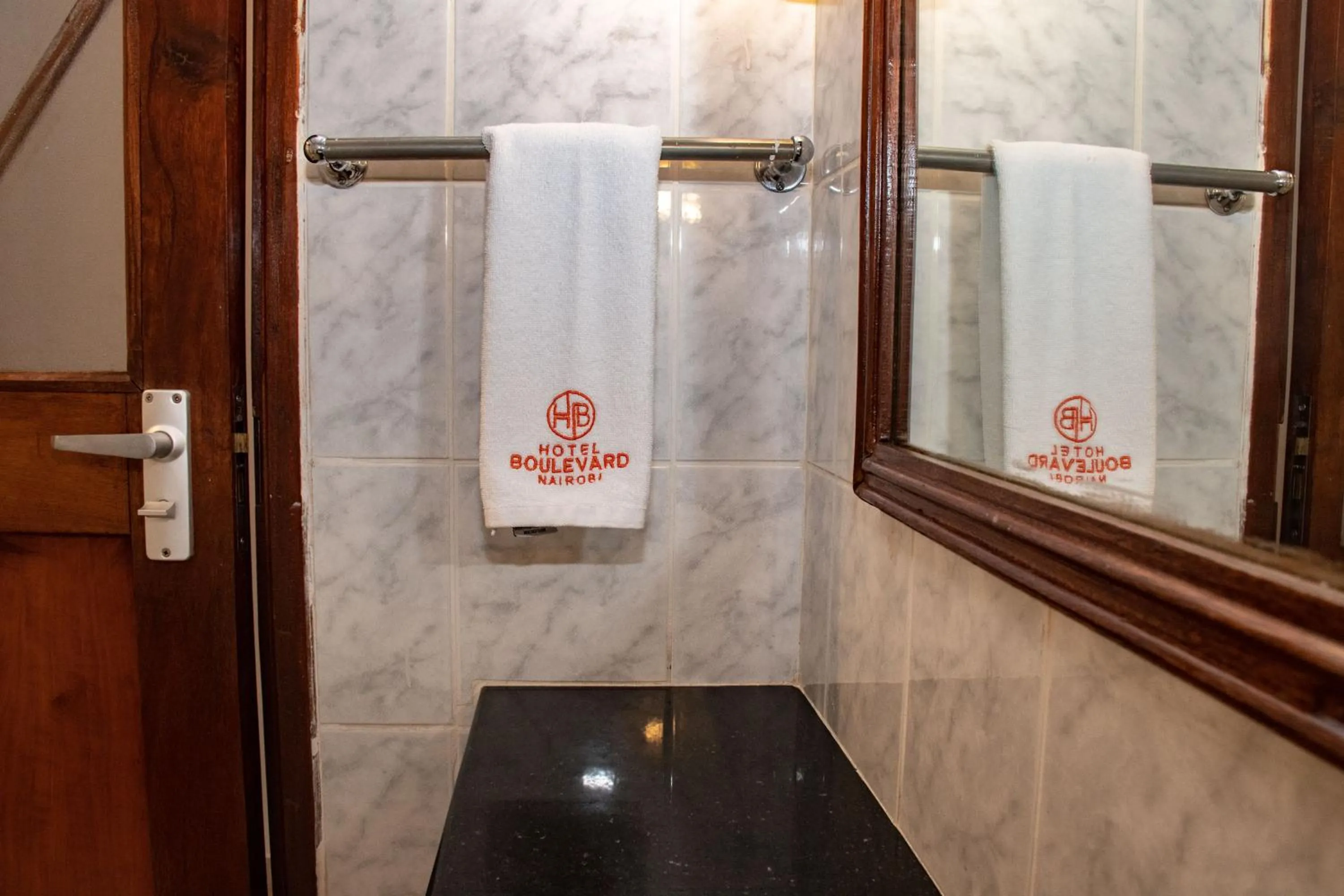 Bathroom in Hotel Boulevard Nairobi, City Centre CBD