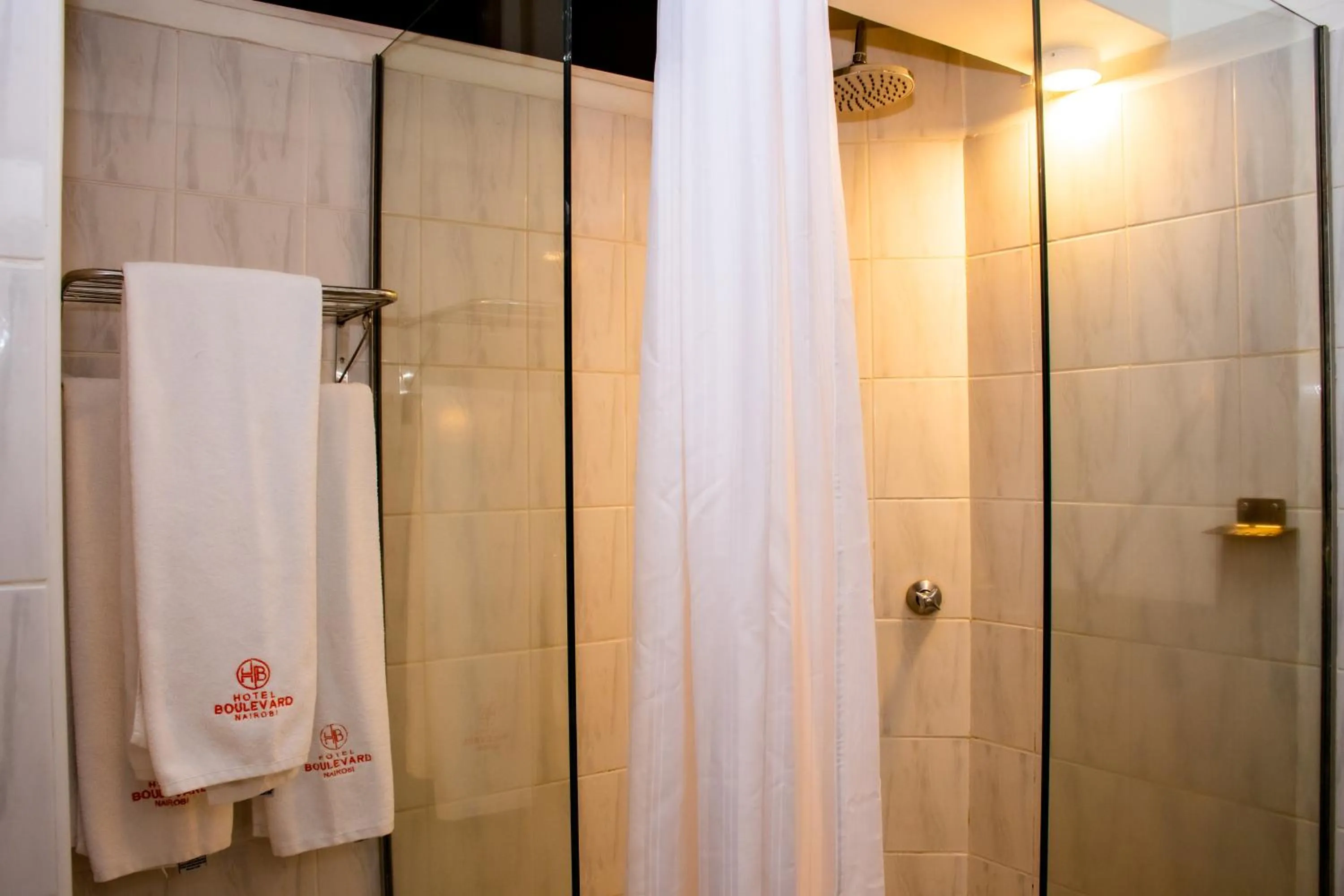 Bathroom in Hotel Boulevard Nairobi, City Centre CBD