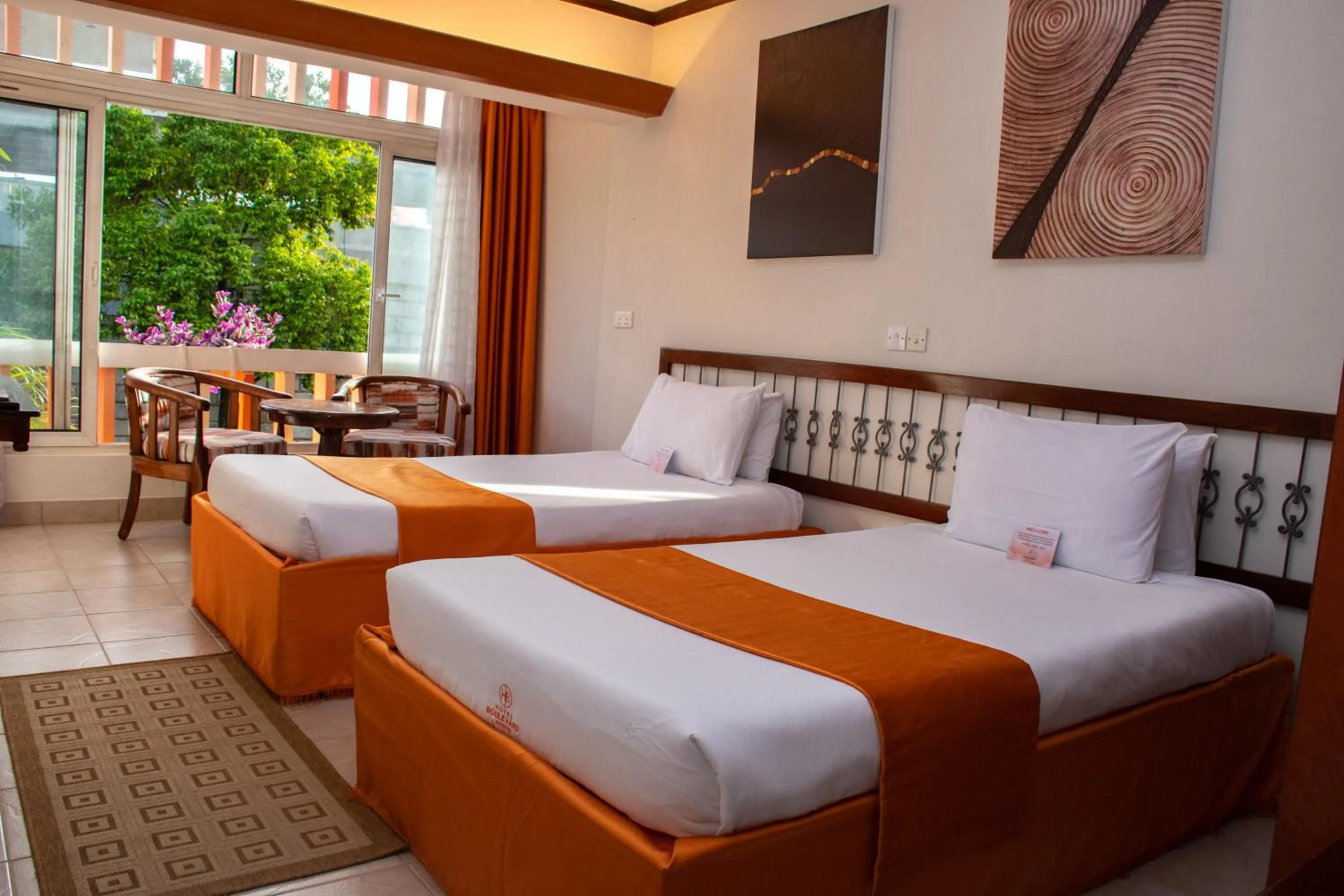 Bed in Hotel Boulevard Nairobi, City Centre CBD