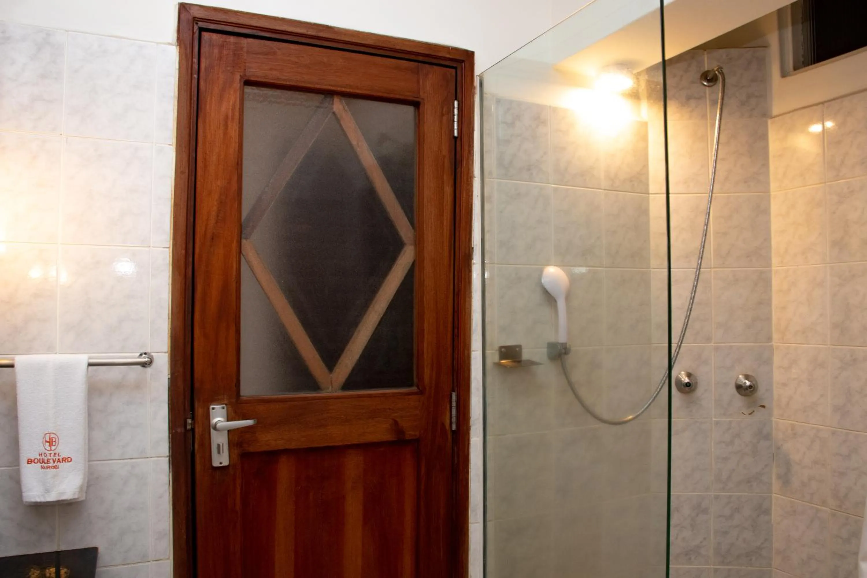 Toilet in Hotel Boulevard Nairobi, City Centre CBD