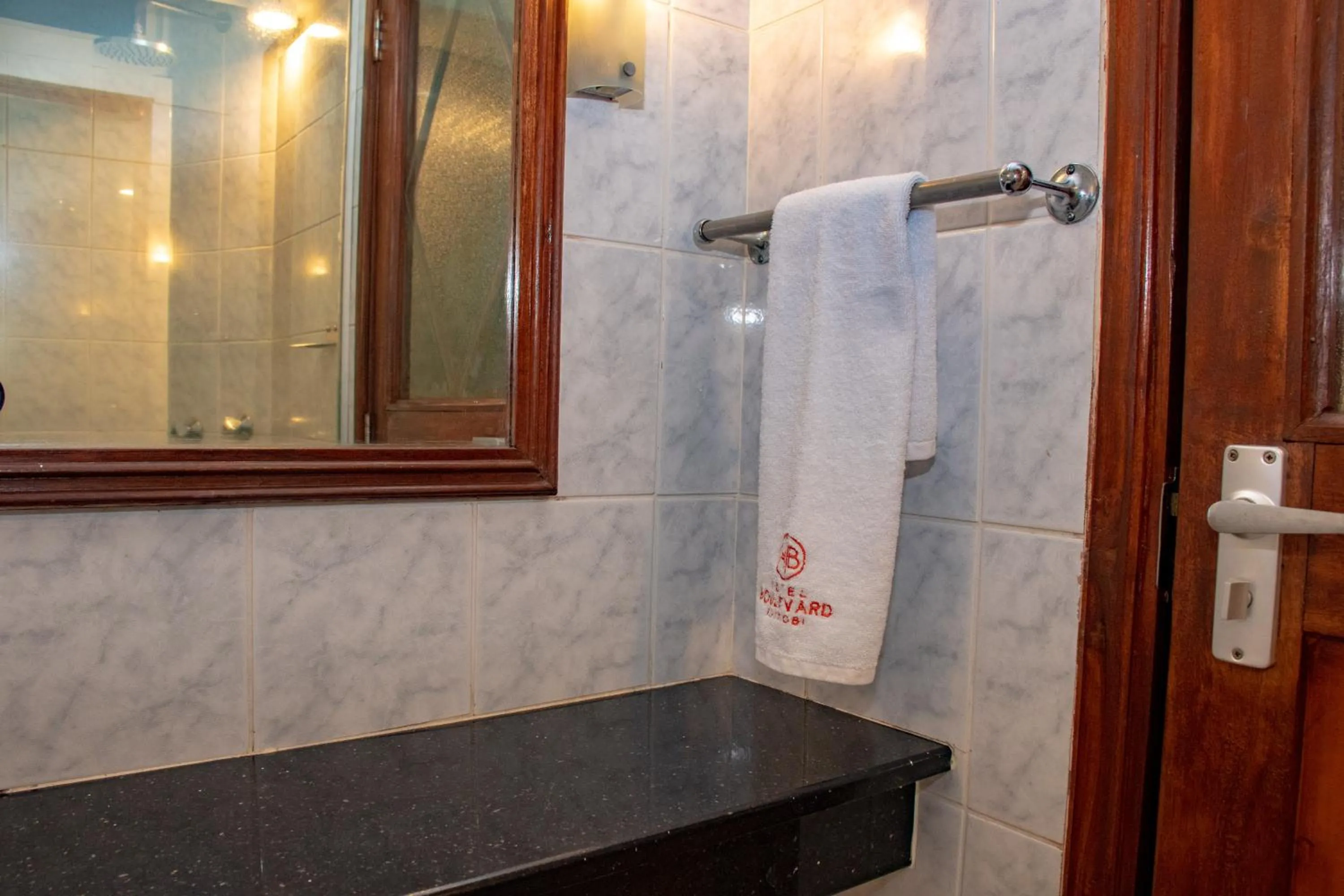 Bathroom in Hotel Boulevard Nairobi, City Centre CBD