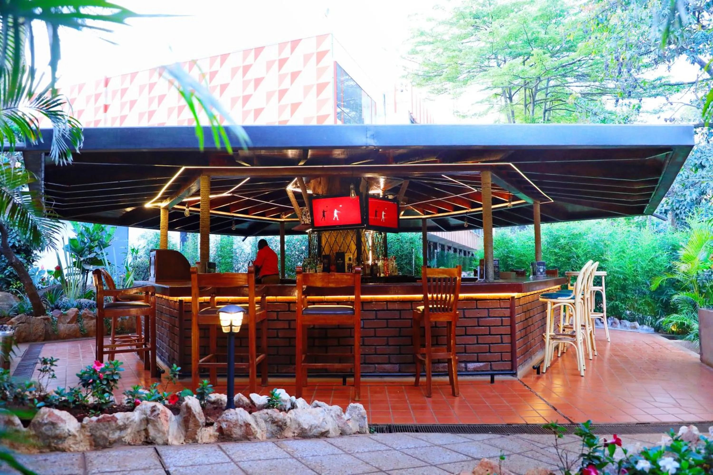 Garden in Hotel Boulevard Nairobi, City Centre CBD