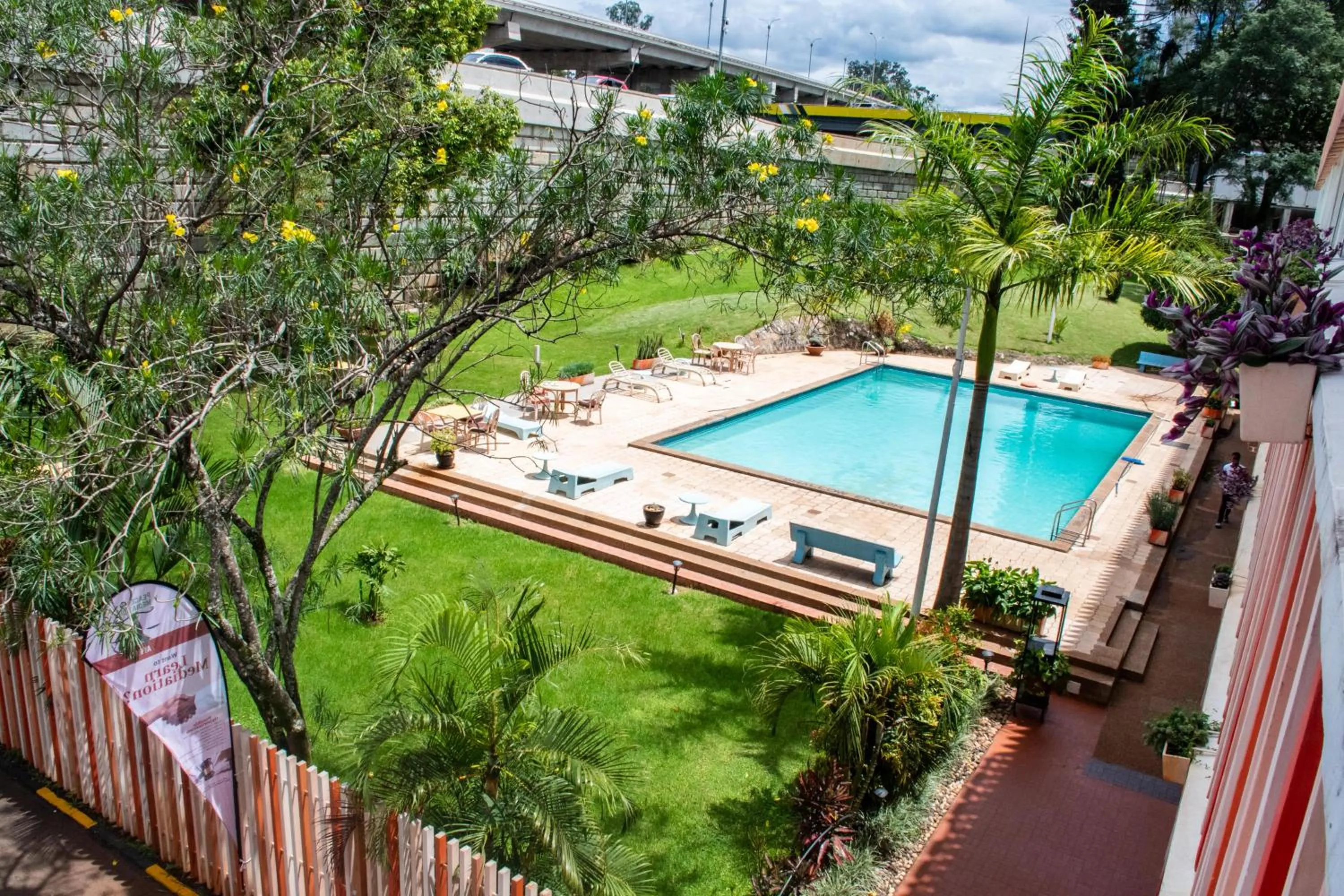 Swimming pool in Hotel Boulevard Nairobi, City Centre CBD