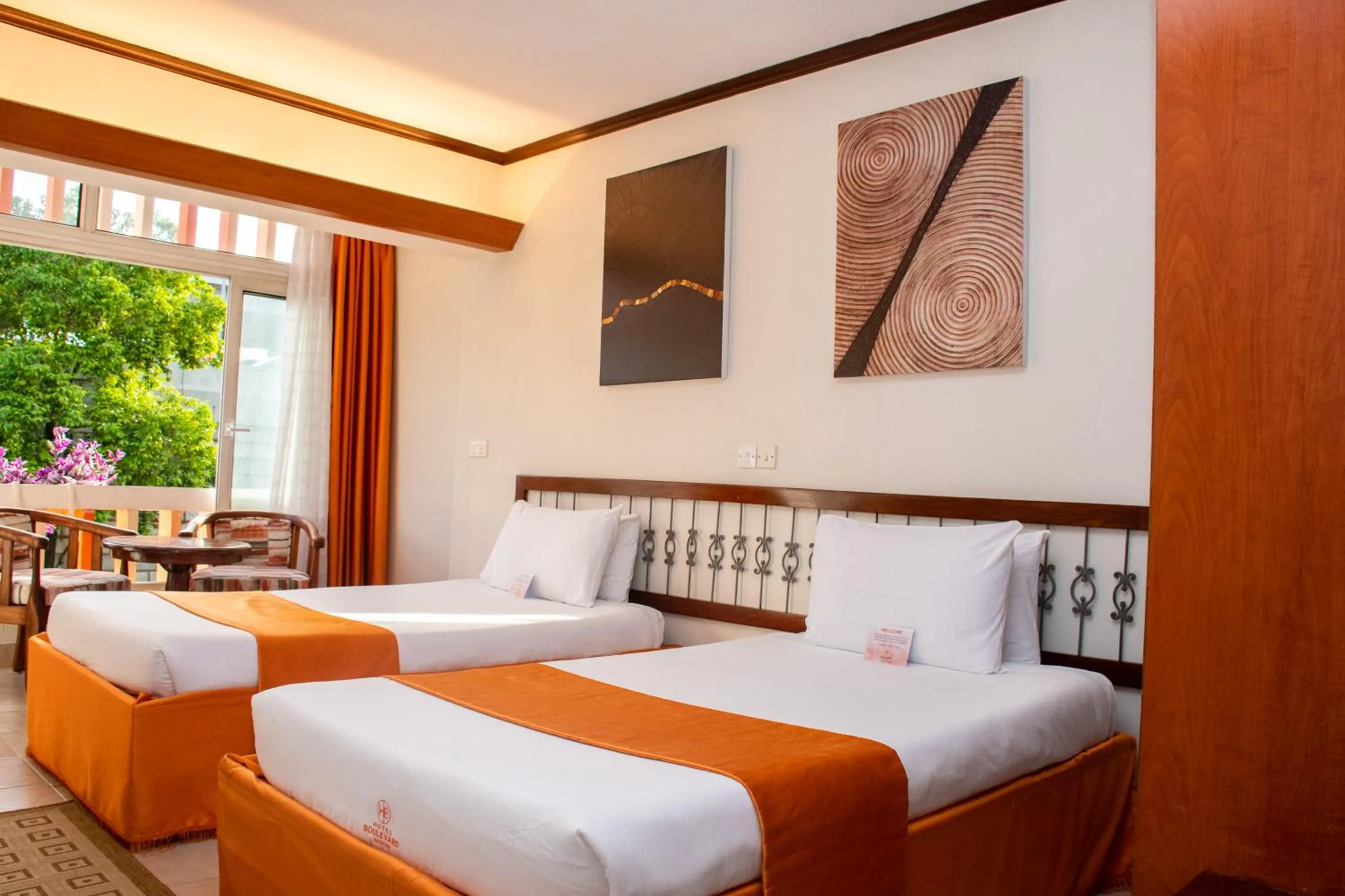 Bed in Hotel Boulevard Nairobi, City Centre CBD