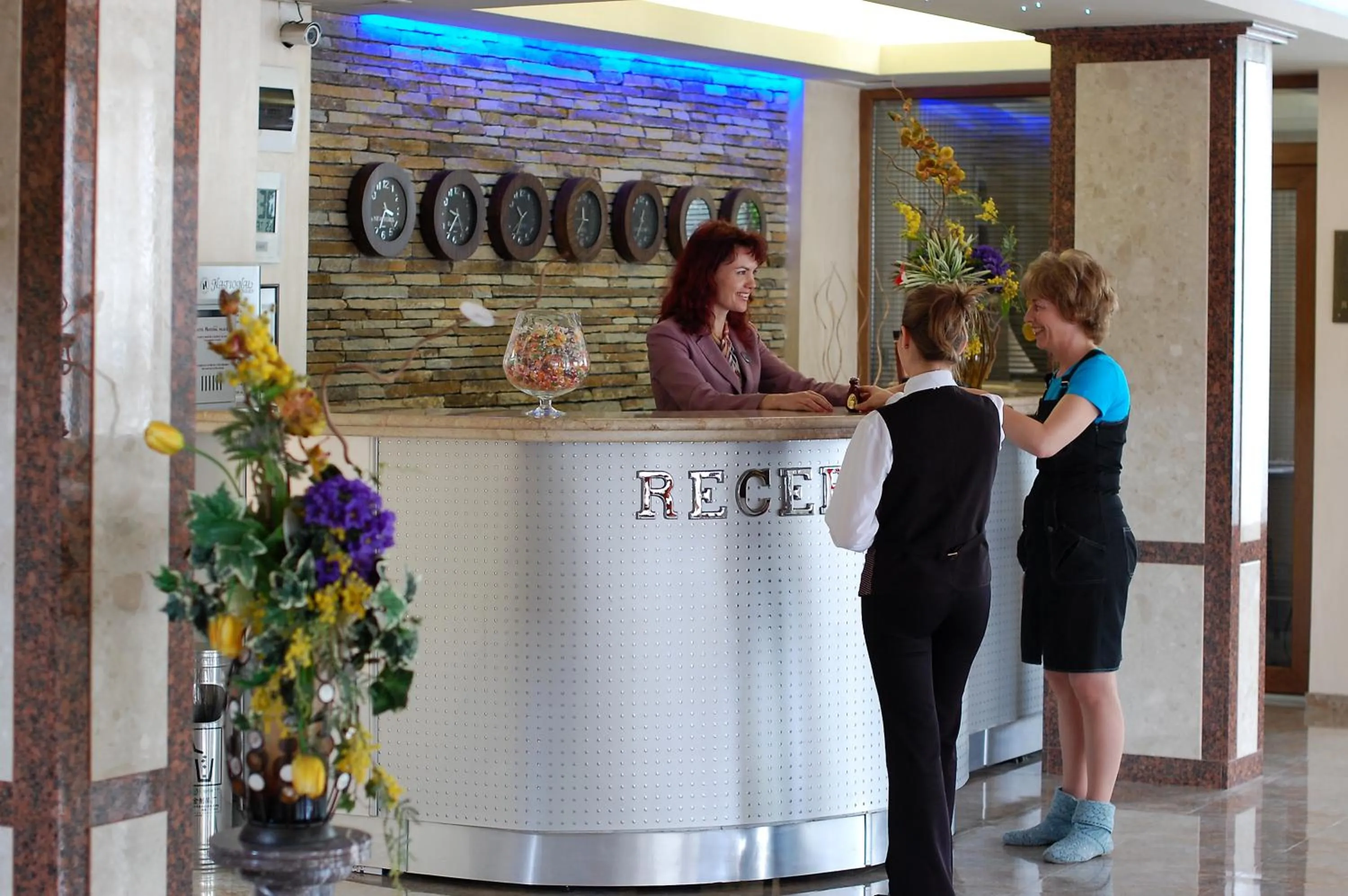 Lobby or reception in National Palace Wine & Spa Hotel