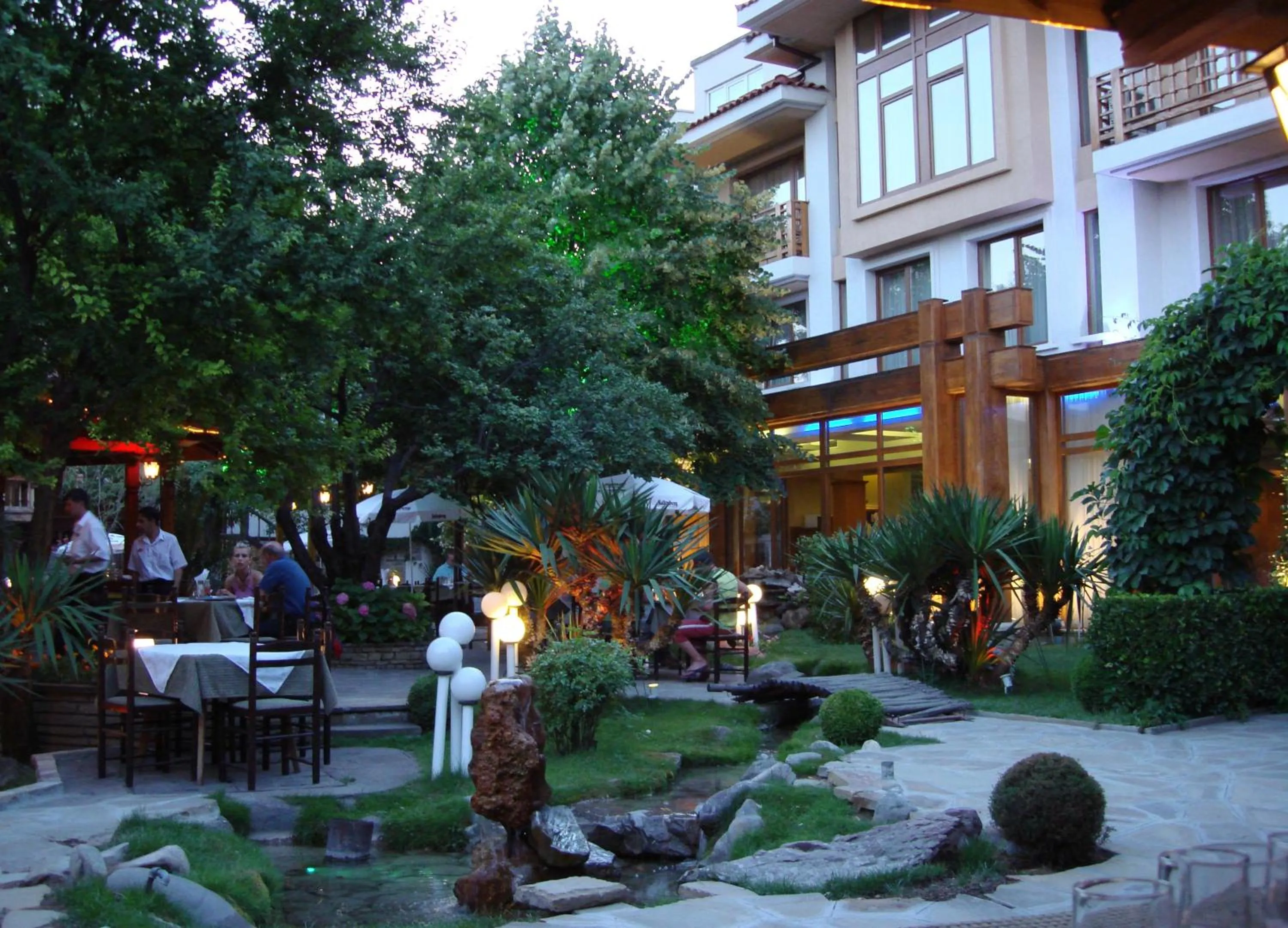Garden in National Palace Wine & Spa Hotel