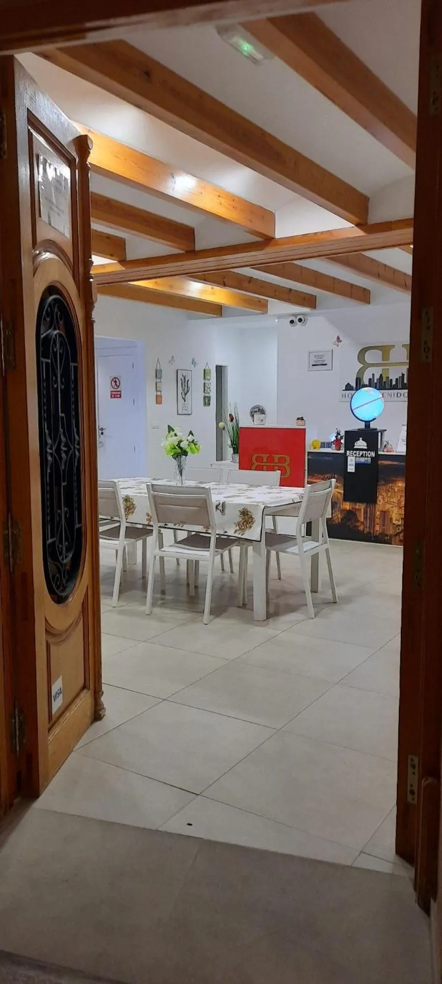 Lobby or reception in Hostel Welcome Benidorm