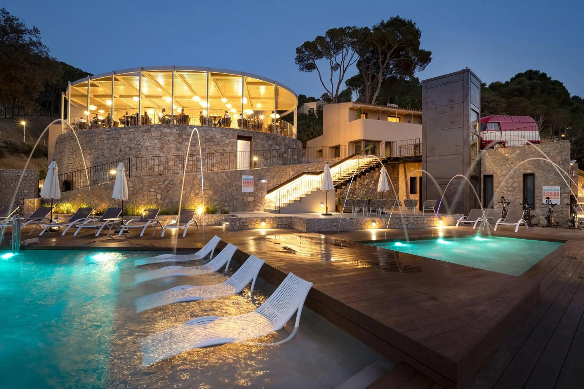 Swimming pool in Talaia Plaza EcoResort Begur