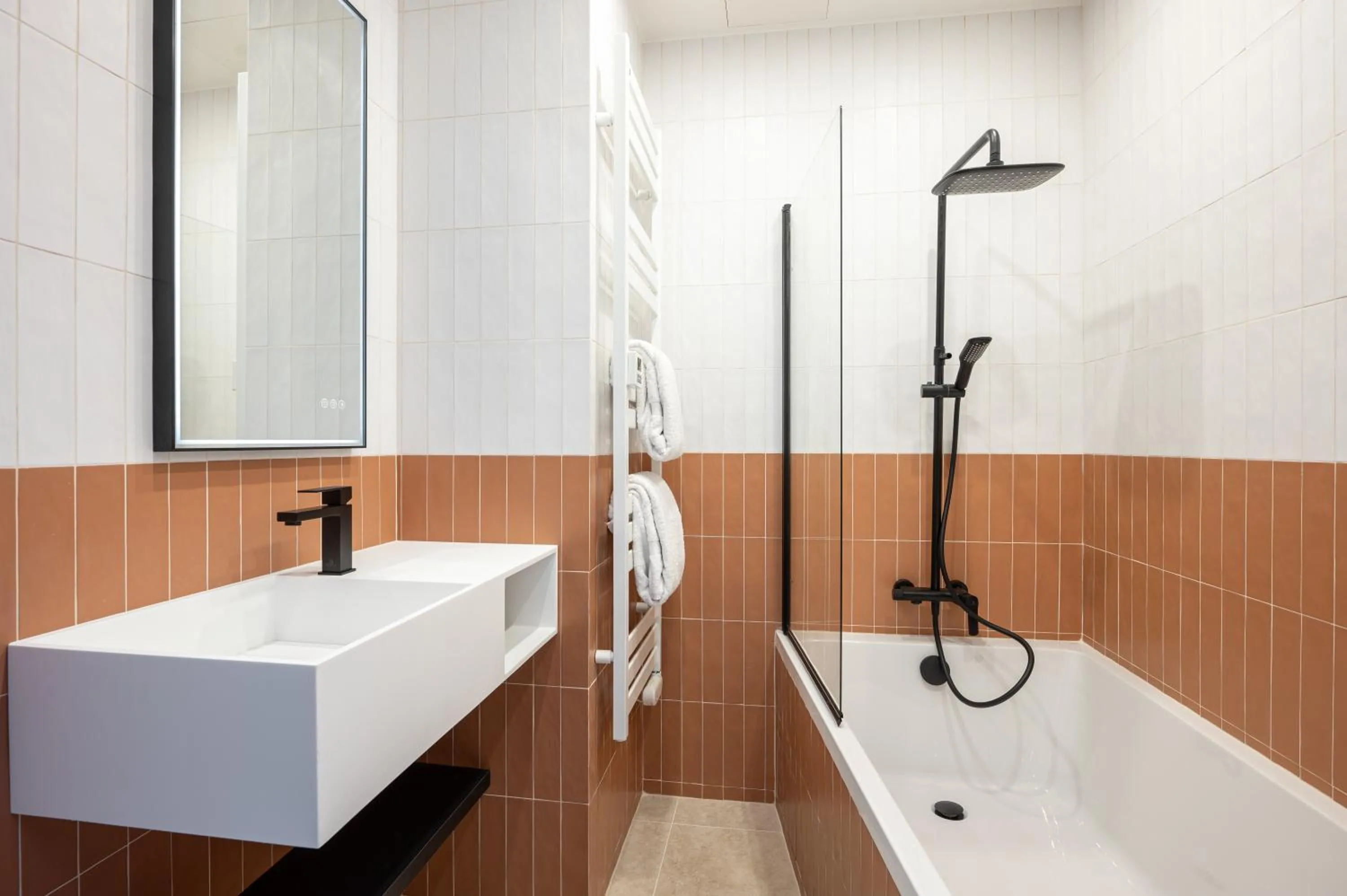 Bathroom in New Art Gallery Loft in the Heart of Paris 15