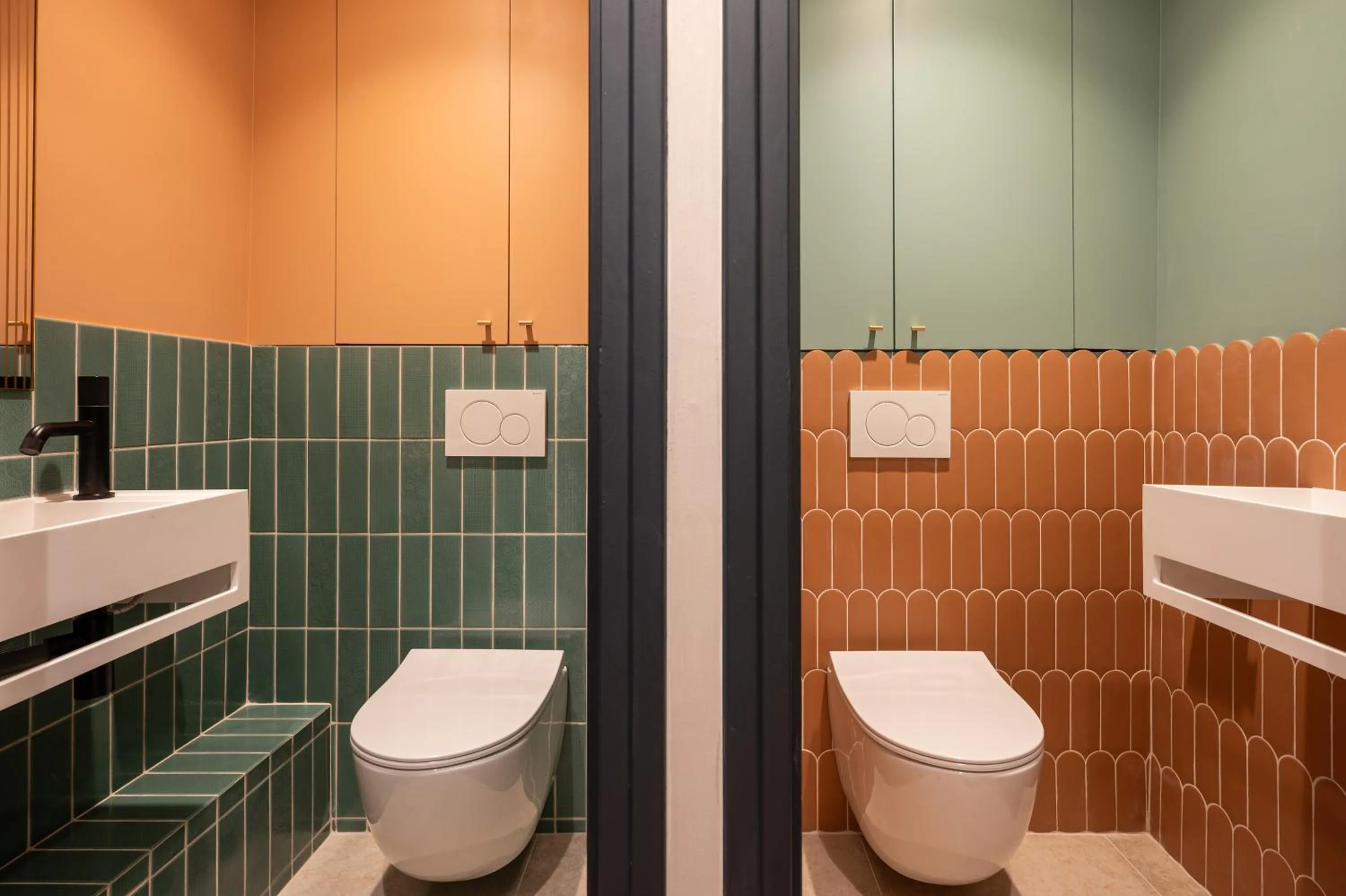 Bathroom in New Art Gallery Loft in the Heart of Paris 15