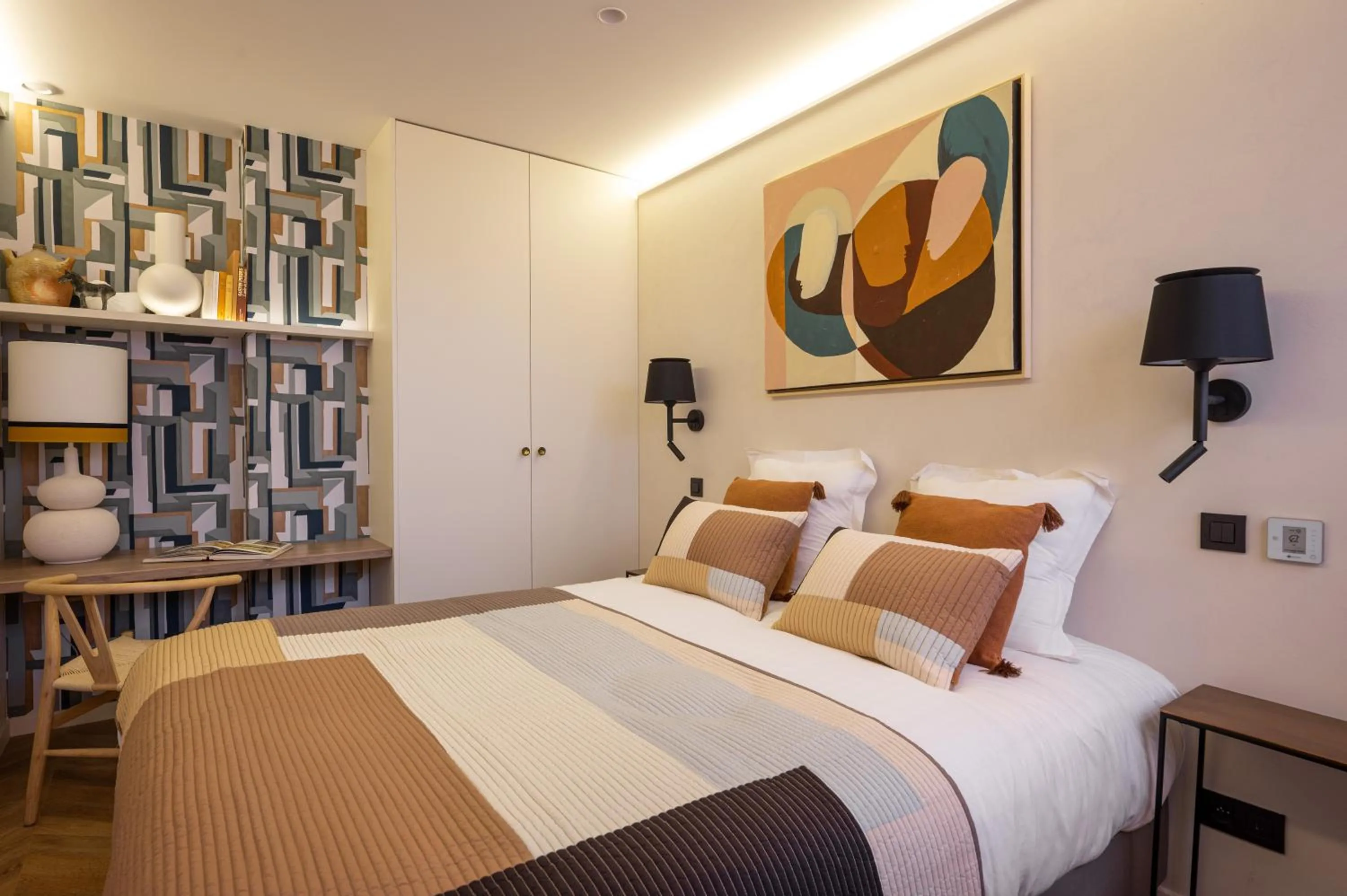 Photo of the whole room, Bed in New Art Gallery Loft in the Heart of Paris 15