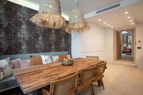 Dining area in New Art Gallery Loft in the Heart of Paris 15