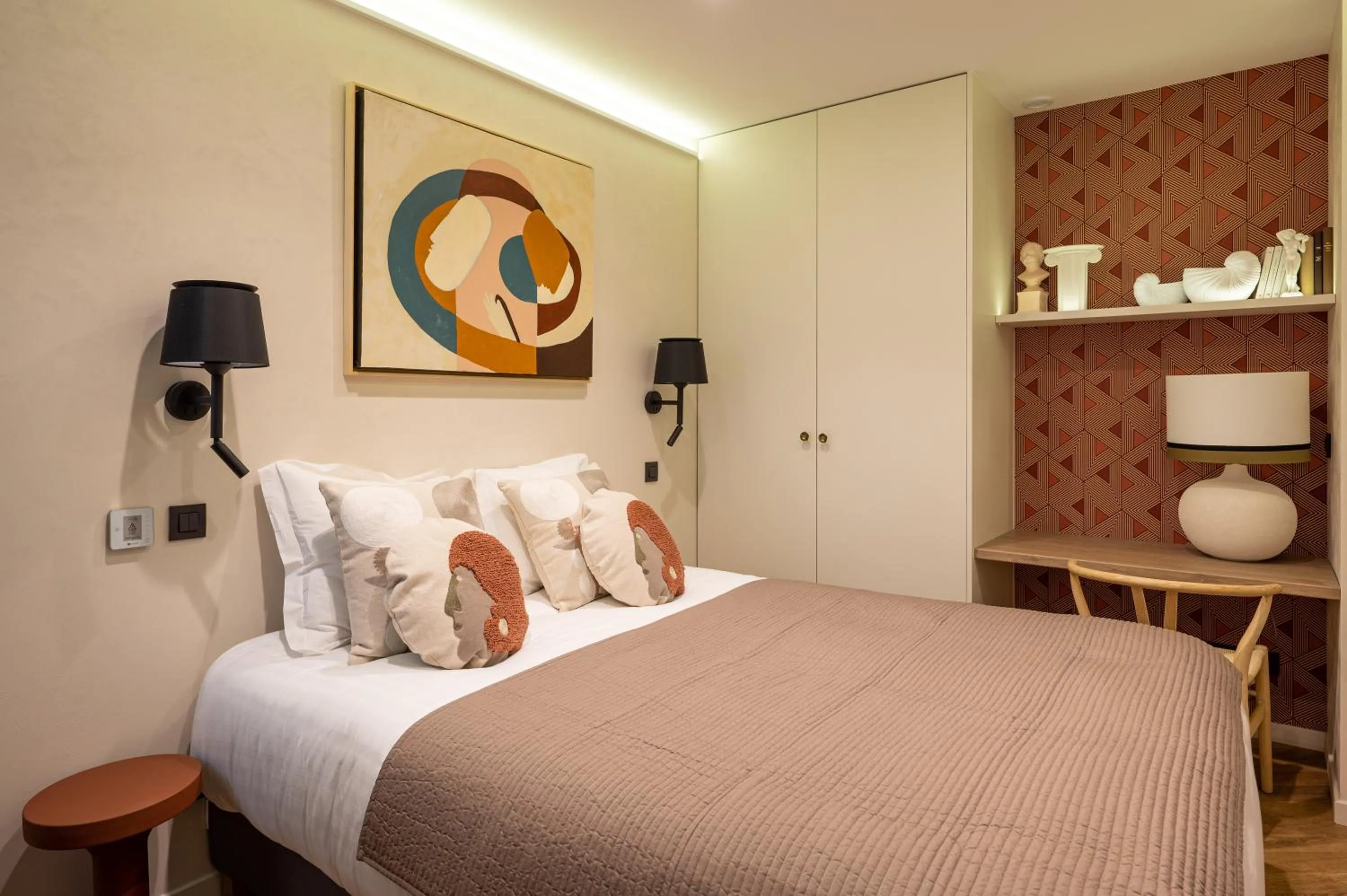 Photo of the whole room, Bed in New Art Gallery Loft in the Heart of Paris 15
