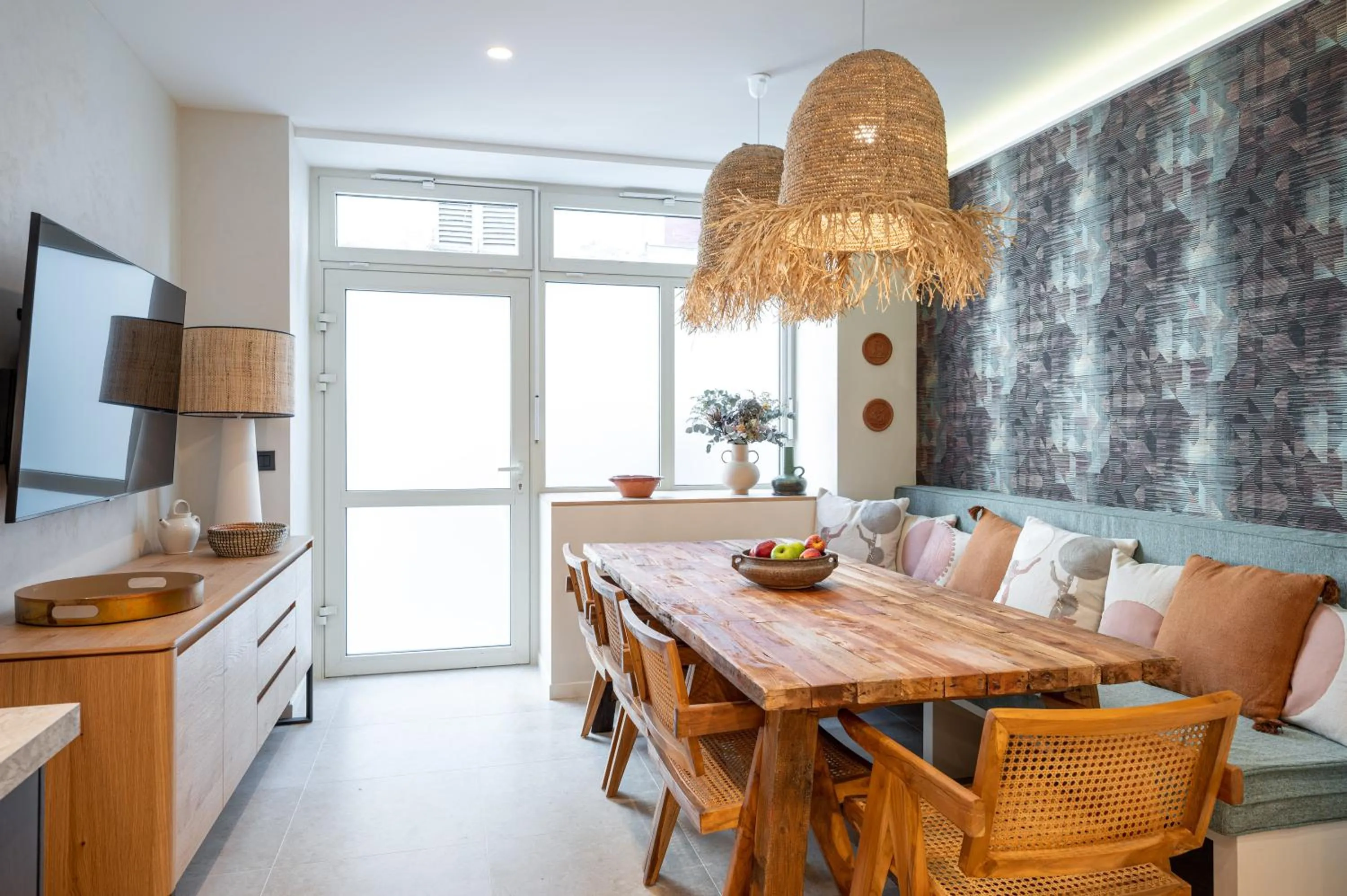 Dining area in New Art Gallery Loft in the Heart of Paris 15