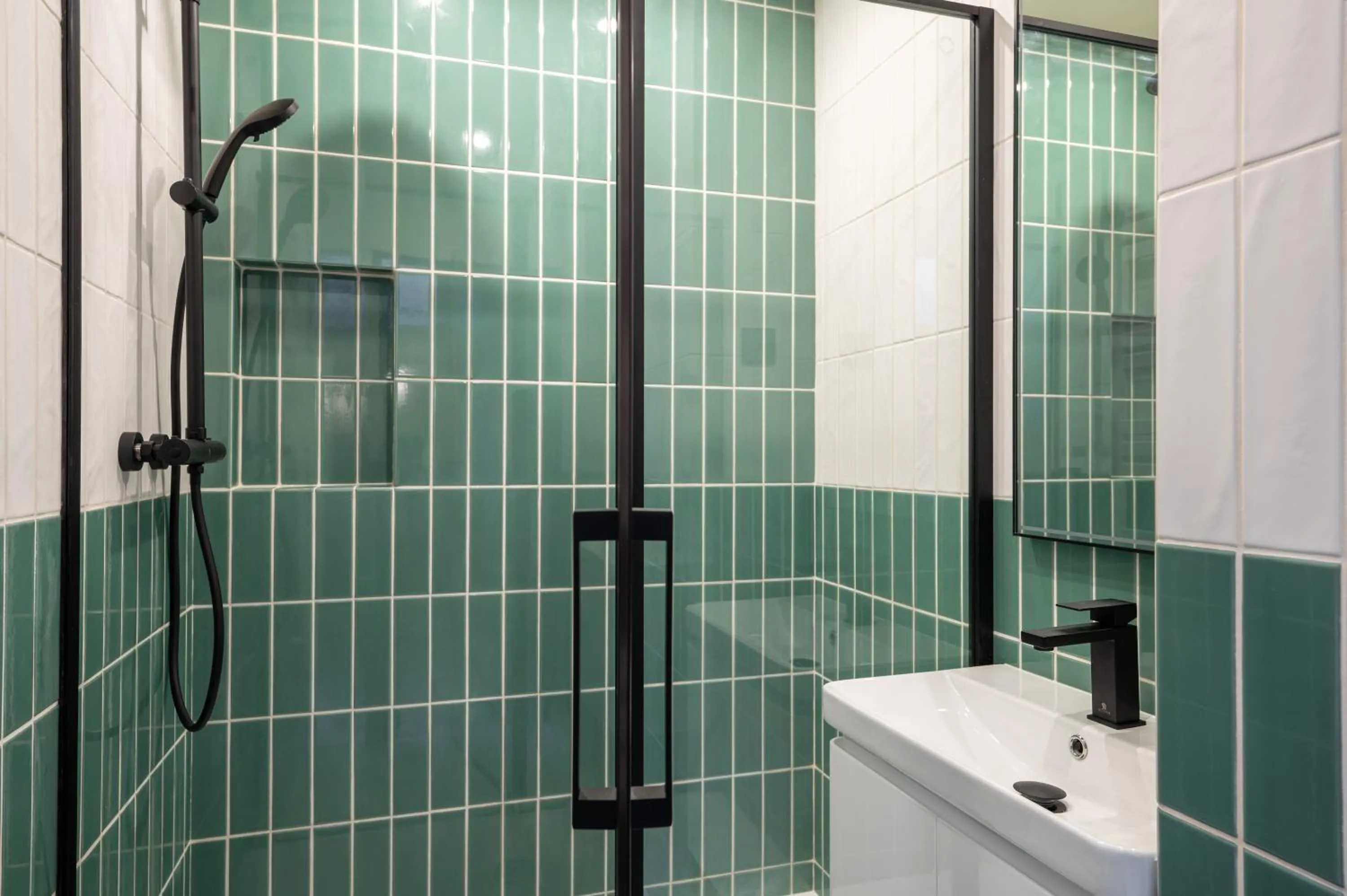 Bathroom in New Art Gallery Loft in the Heart of Paris 15