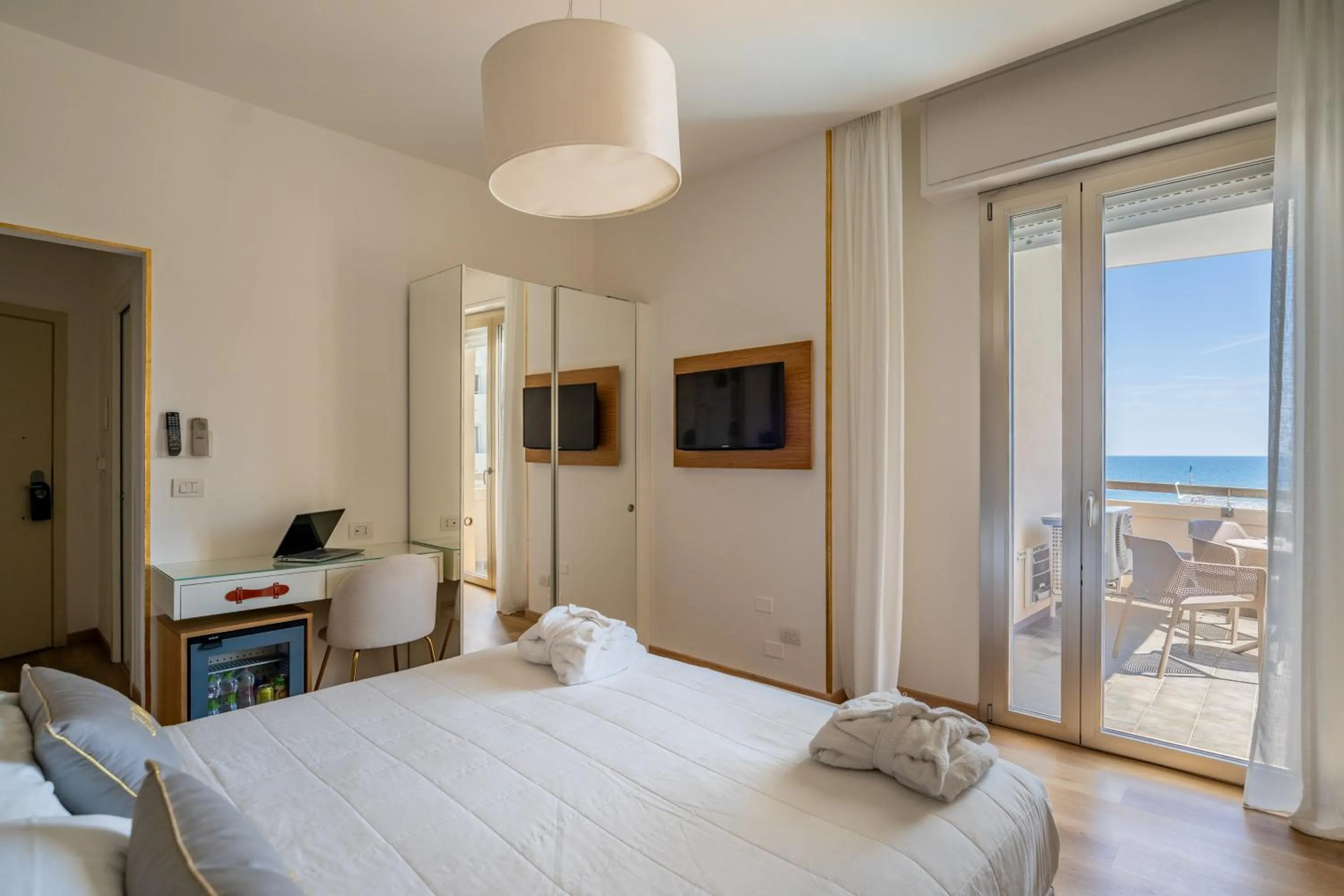 Bed in UNAHOTELS Imperial Sport Hotel