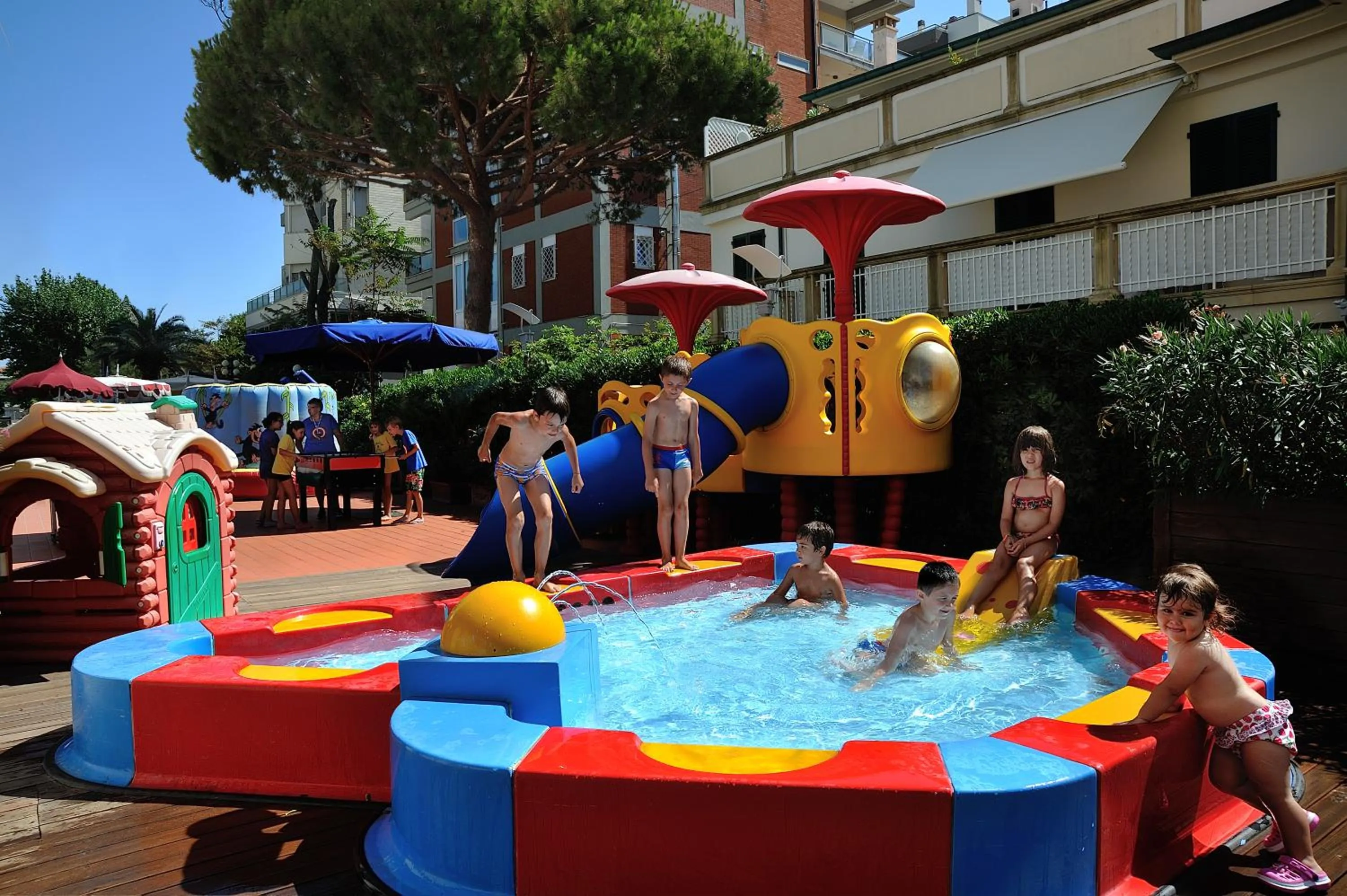 Children play ground in UNAHOTELS Imperial Sport Hotel