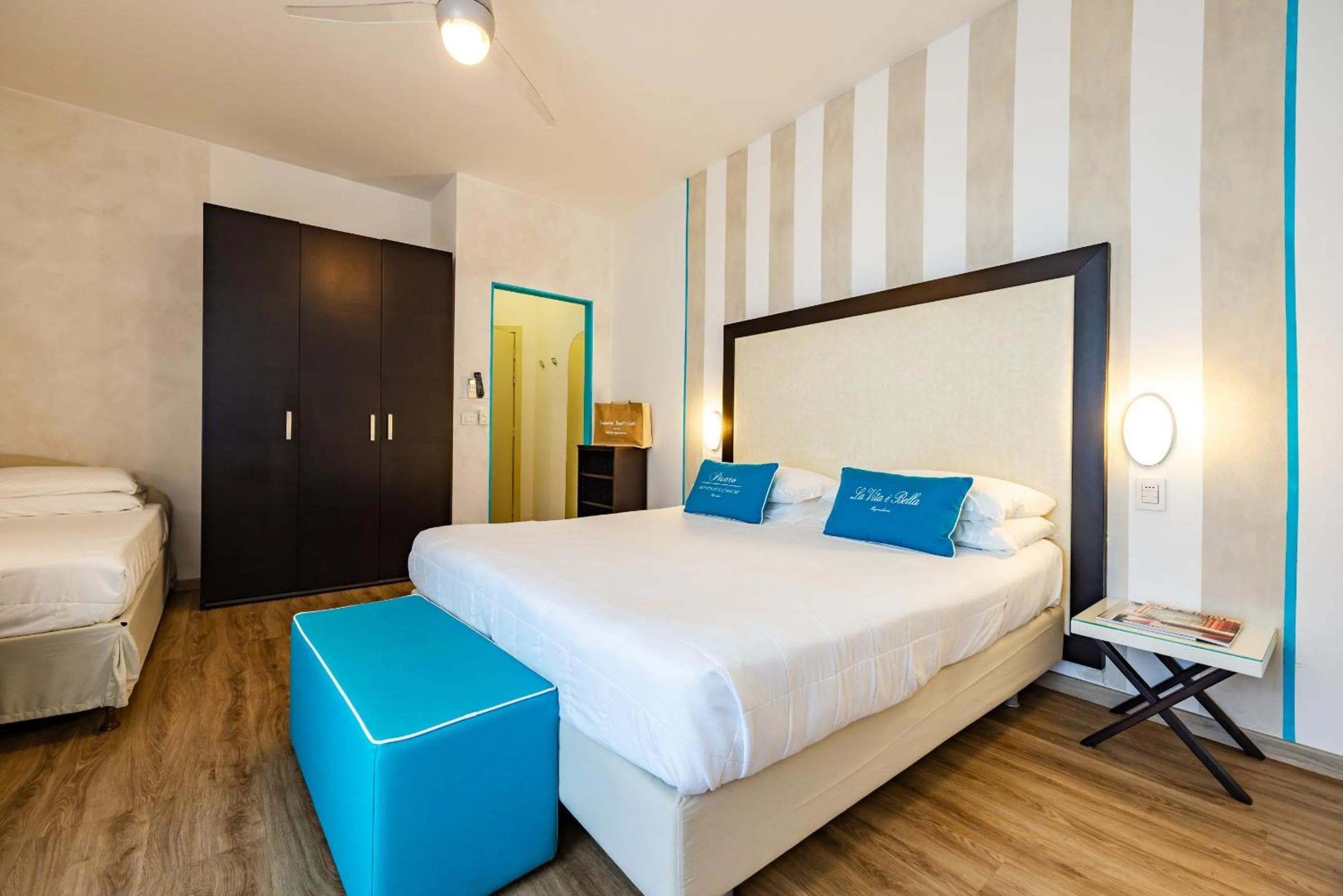 Bed in UNAHOTELS Imperial Sport Hotel