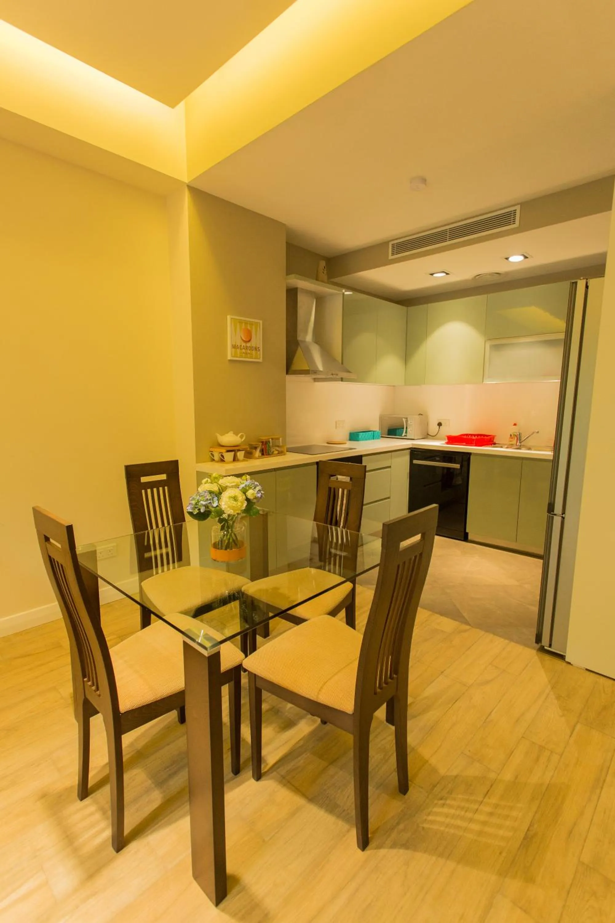Kitchen or kitchenette in Accra Luxury Apartments @ Pearl