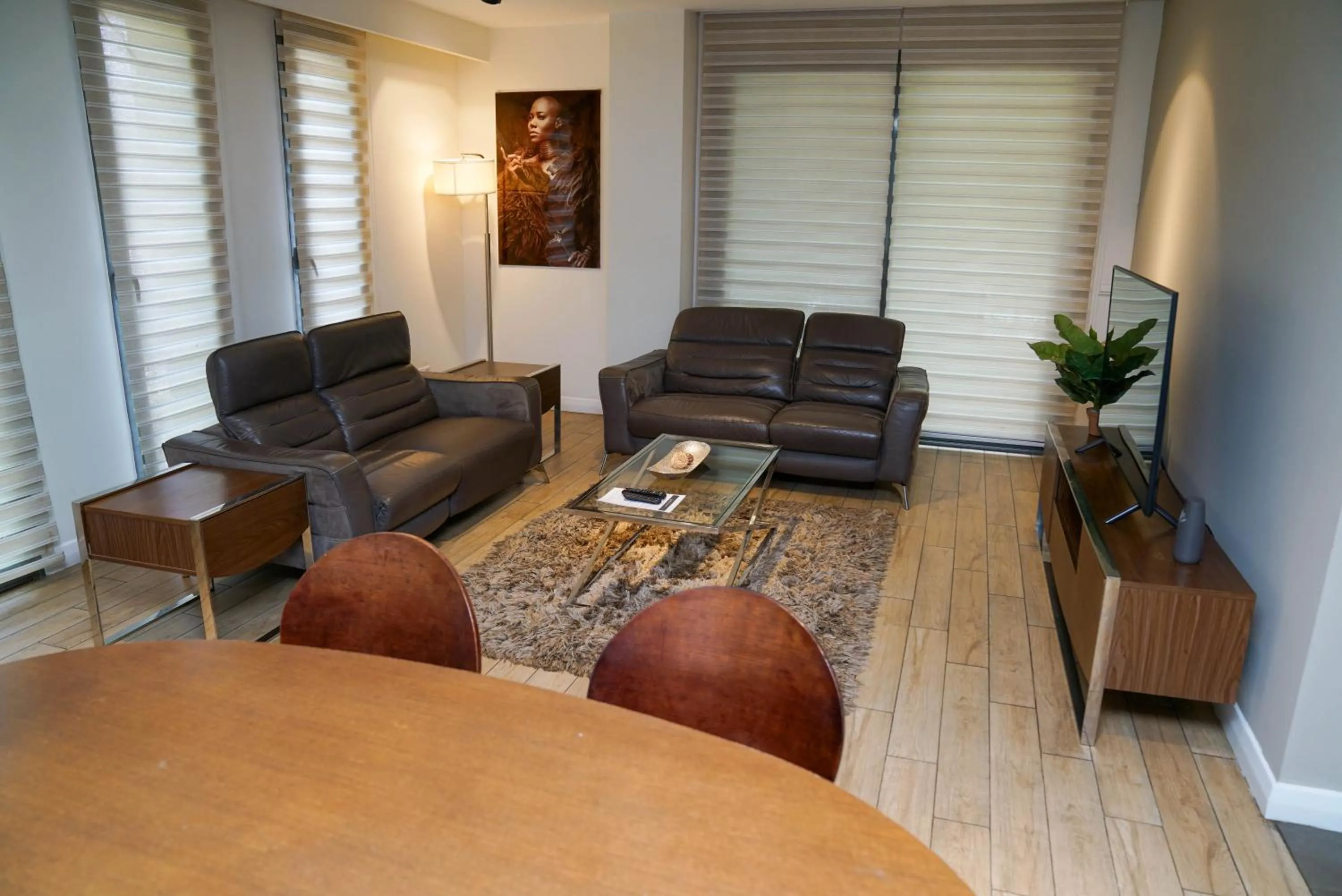 Living room in Accra Luxury Apartments @ Pearl