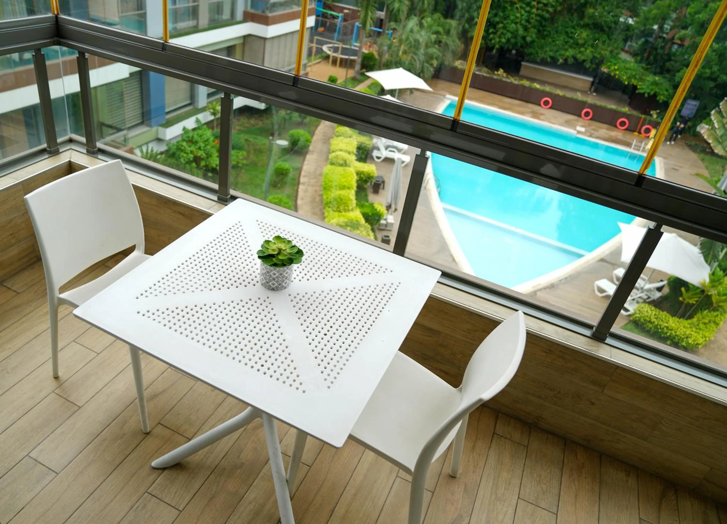 Balcony/Terrace in Accra Luxury Apartments @ Pearl