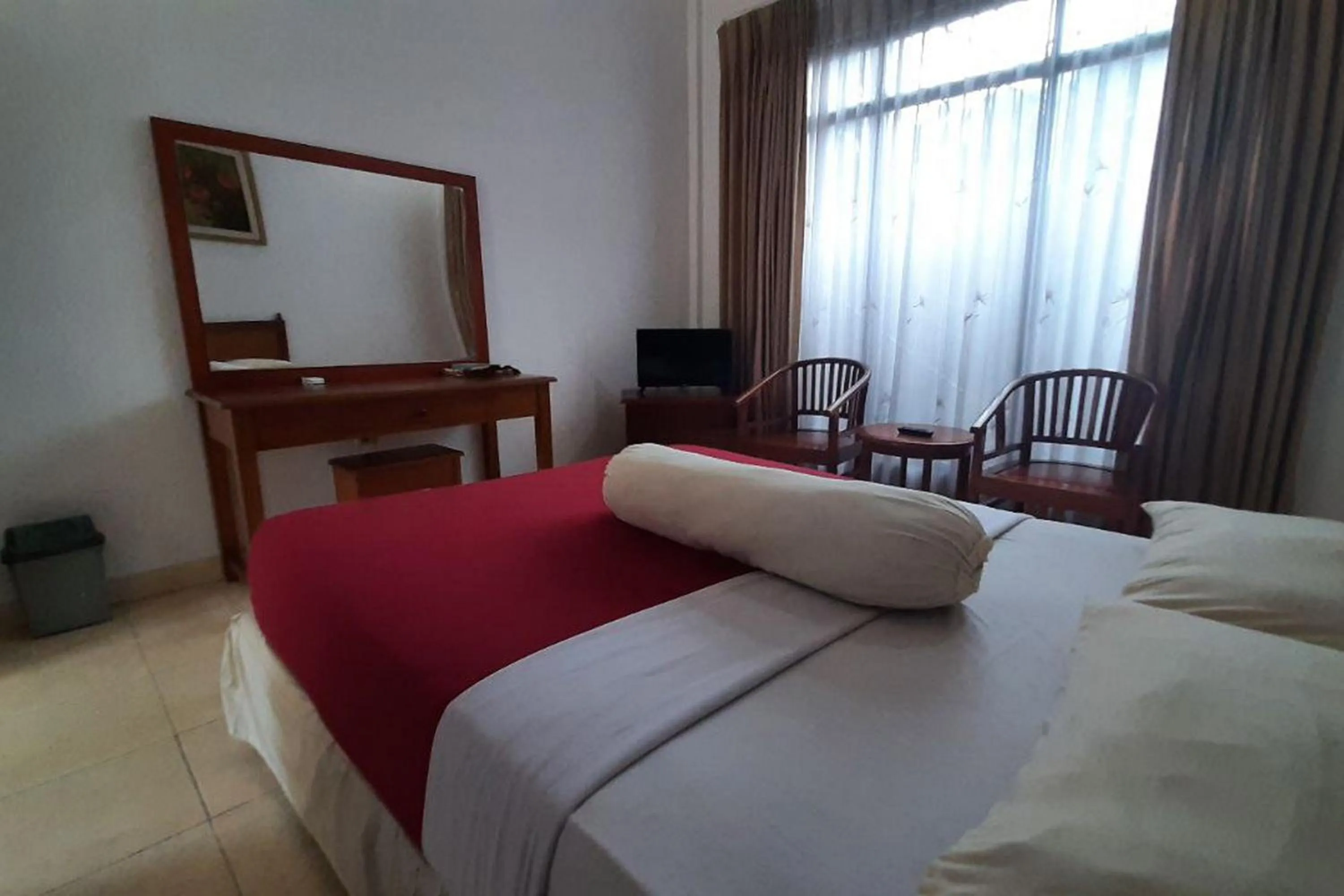 Bed in Hotel Akbar Banyumas RedPartner