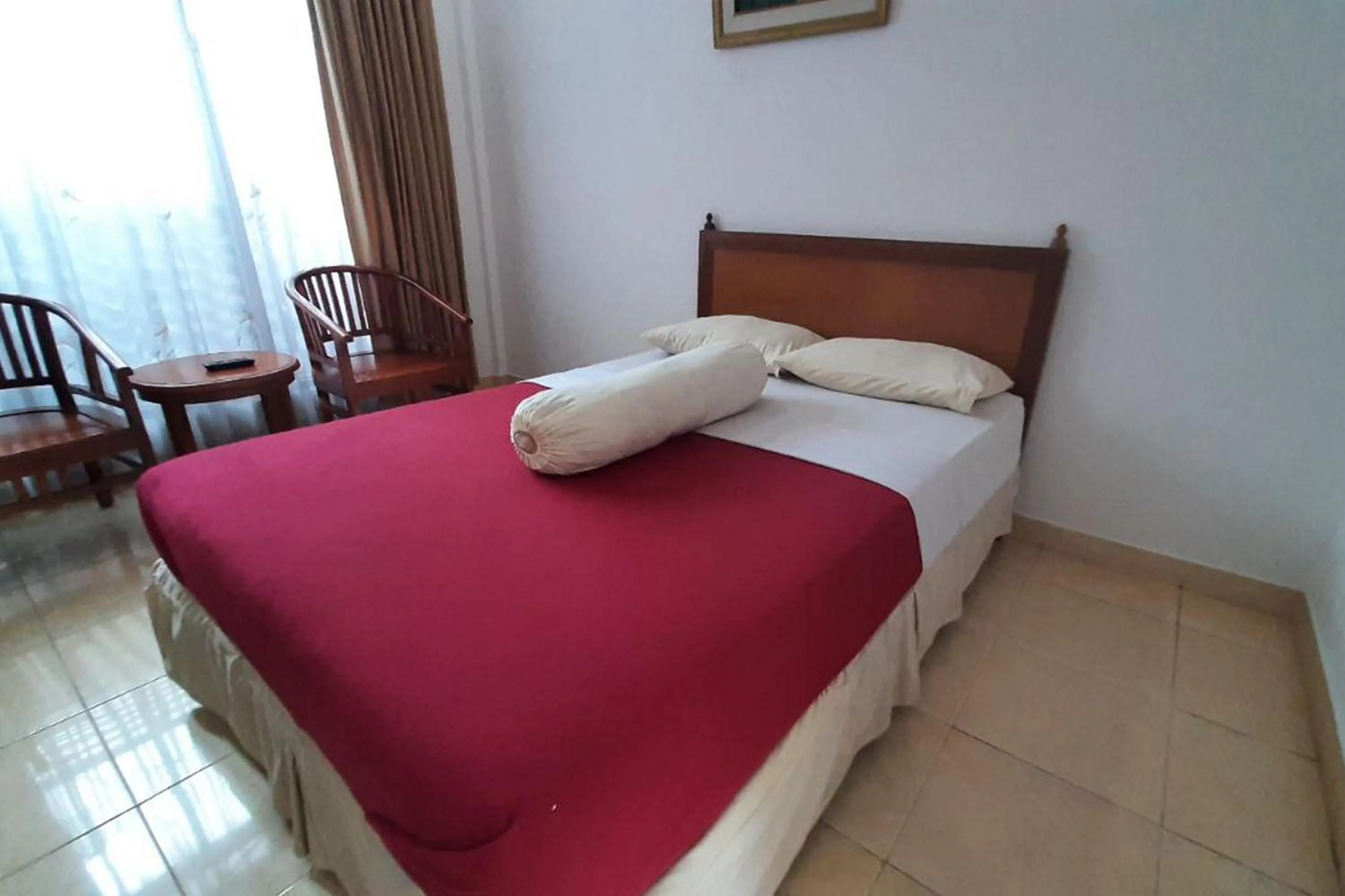 Bed in Hotel Akbar Banyumas RedPartner