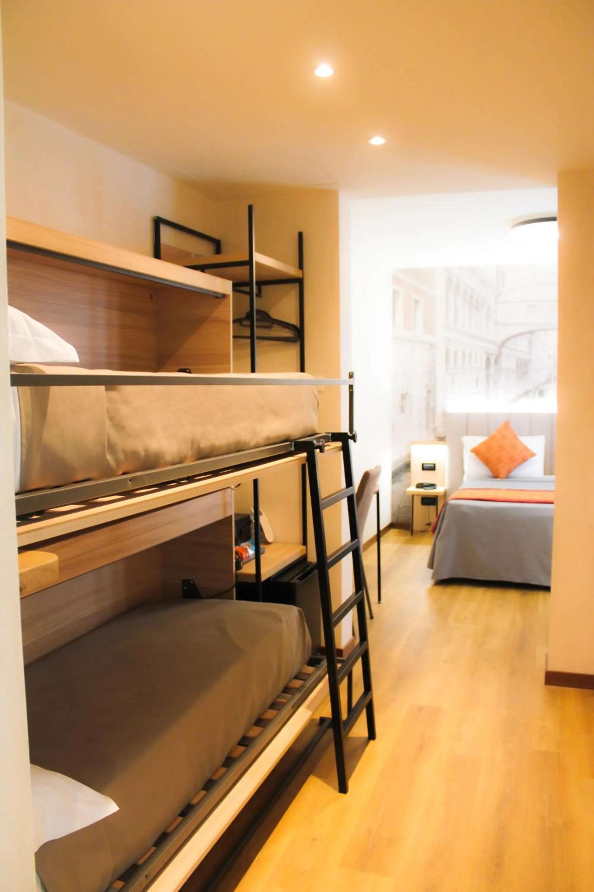 Bed in Hotel al Graspo de Ua