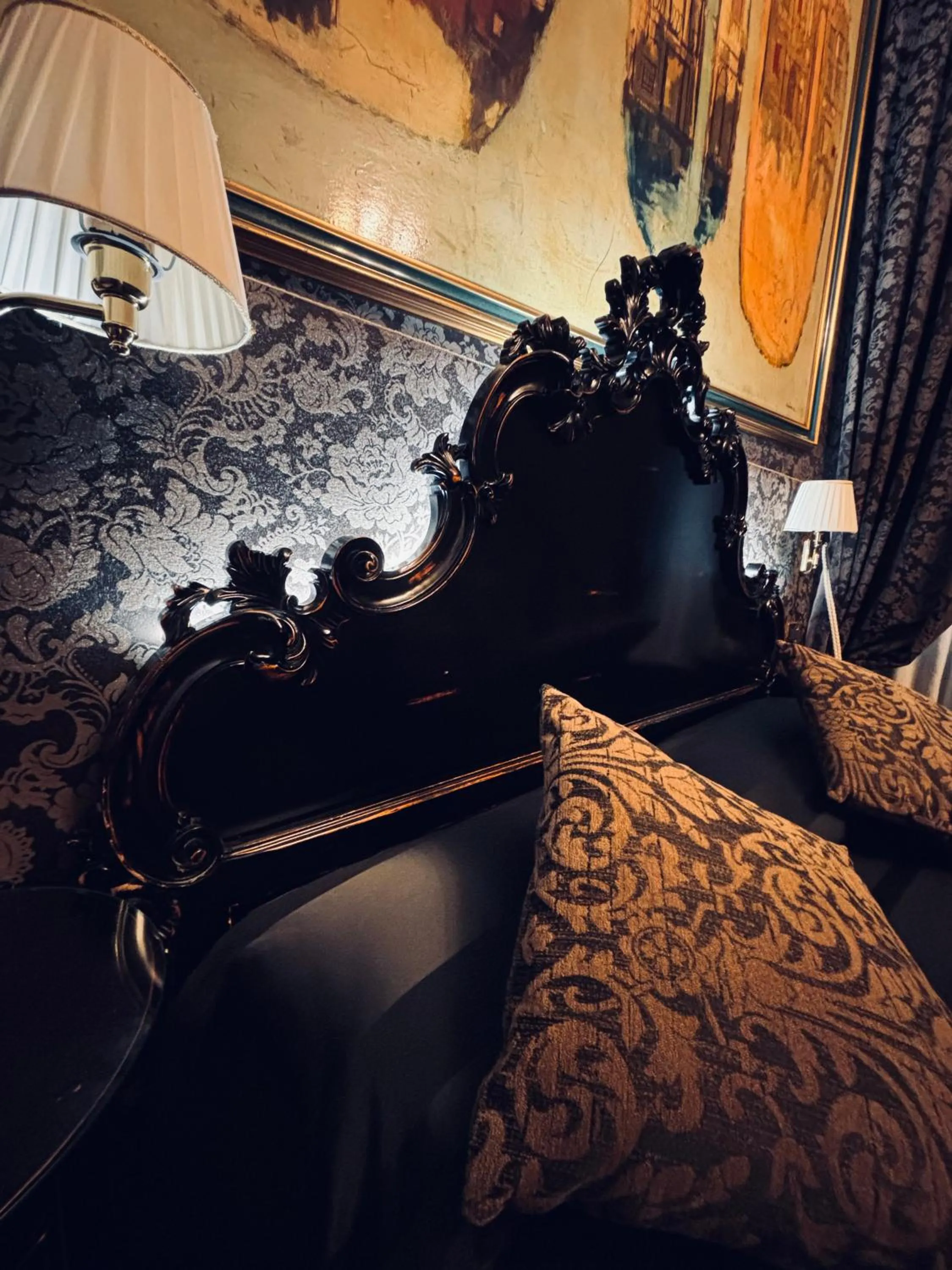 Bed in Hotel al Graspo de Ua