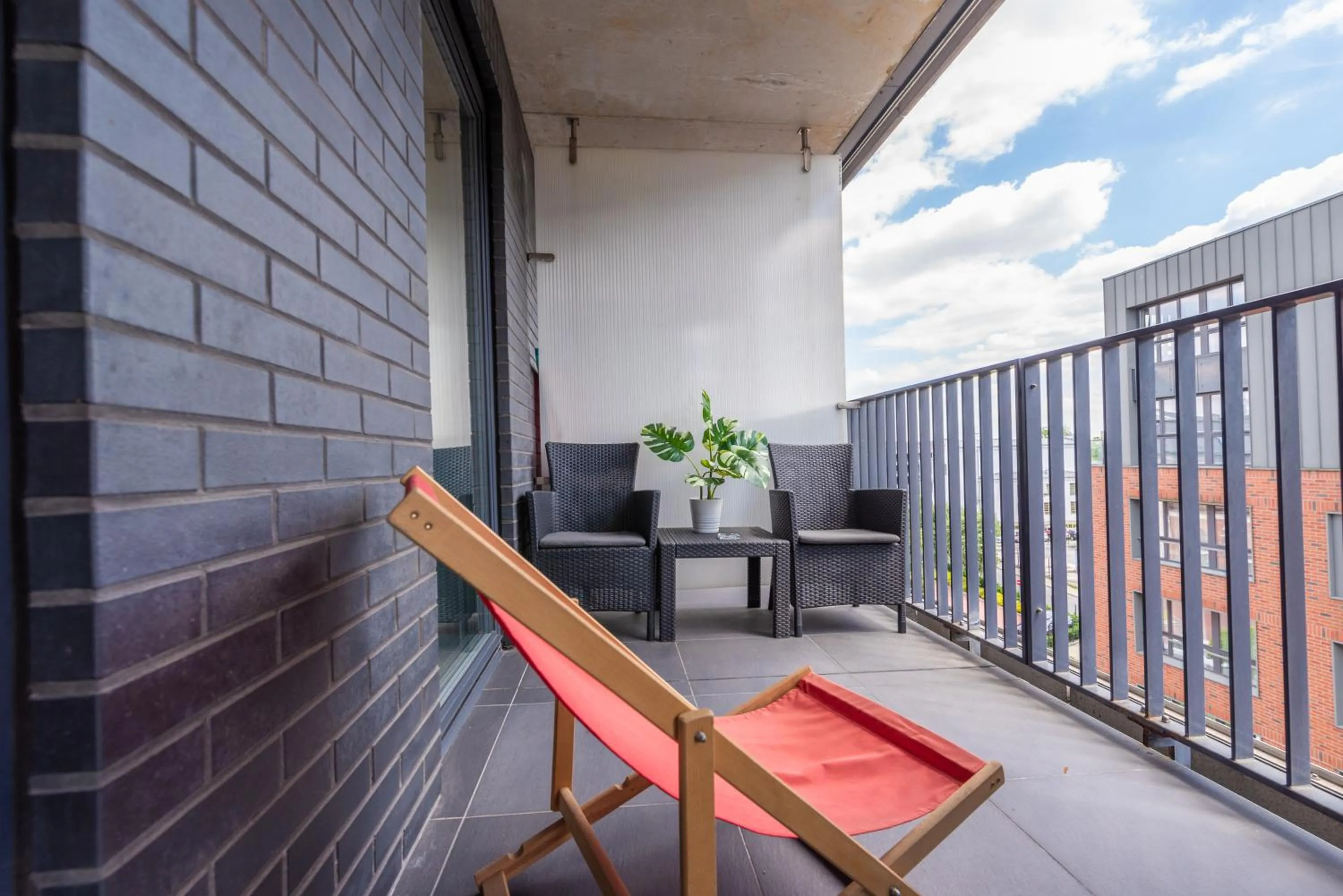 Balcony/Terrace in City Lights Kazimierz