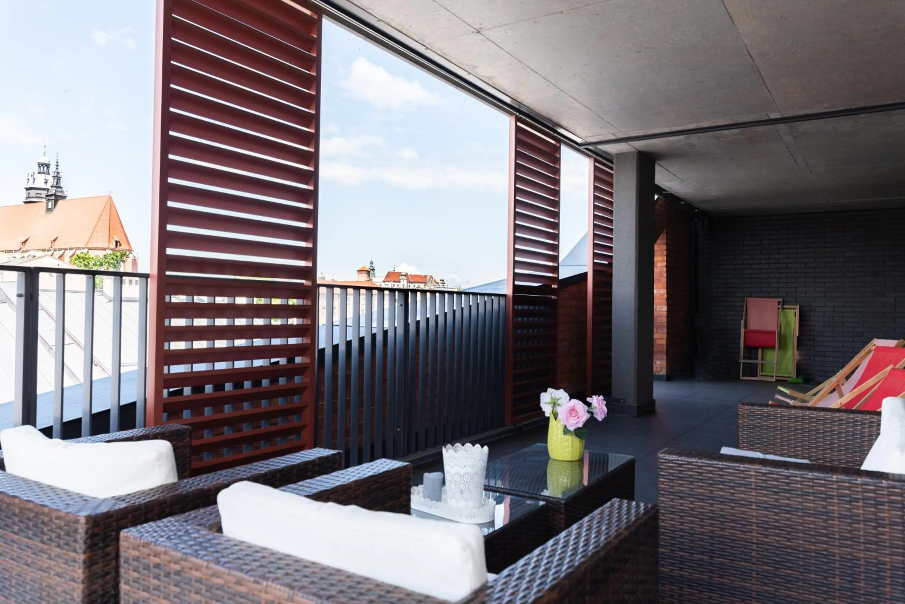 Balcony/Terrace in City Lights Kazimierz