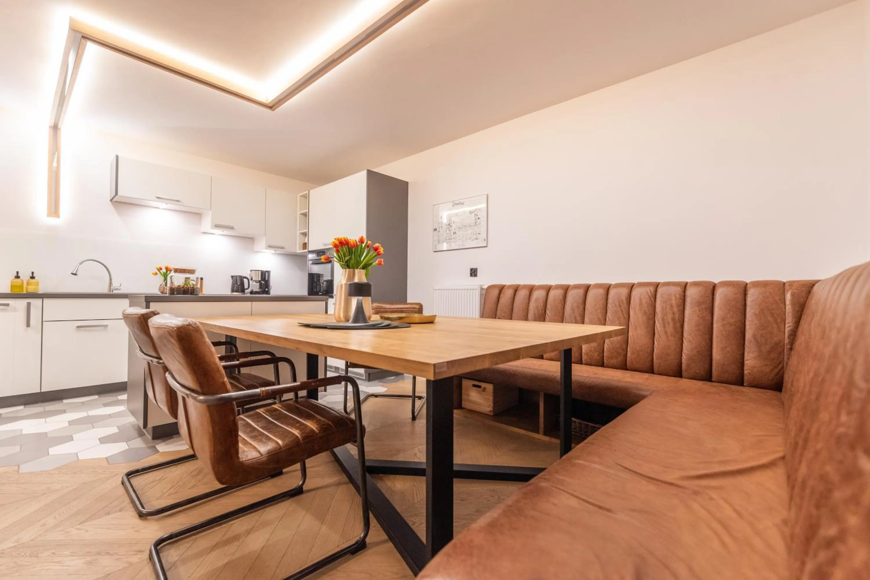 kitchen in City Lights Kazimierz