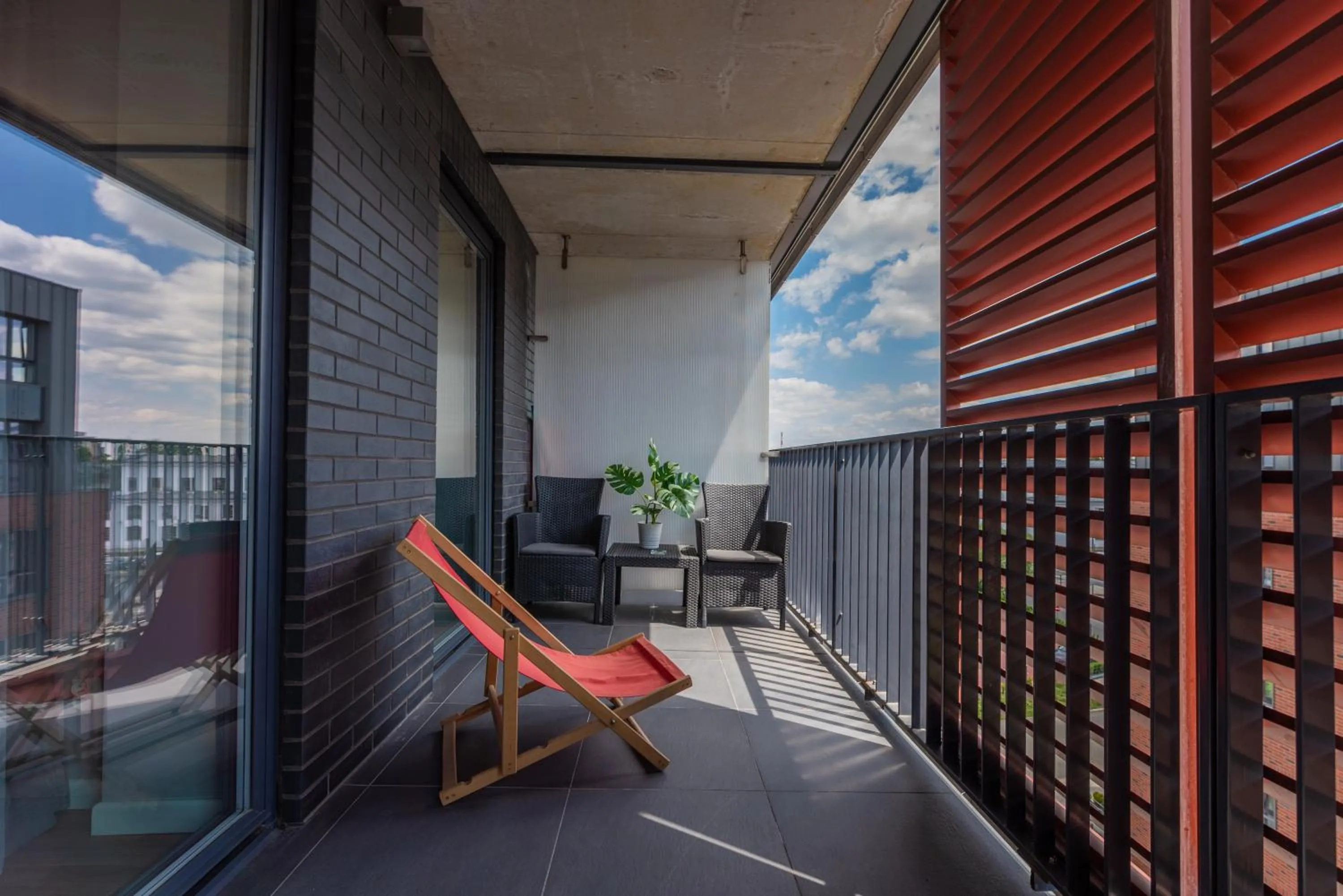 Balcony/Terrace in City Lights Kazimierz