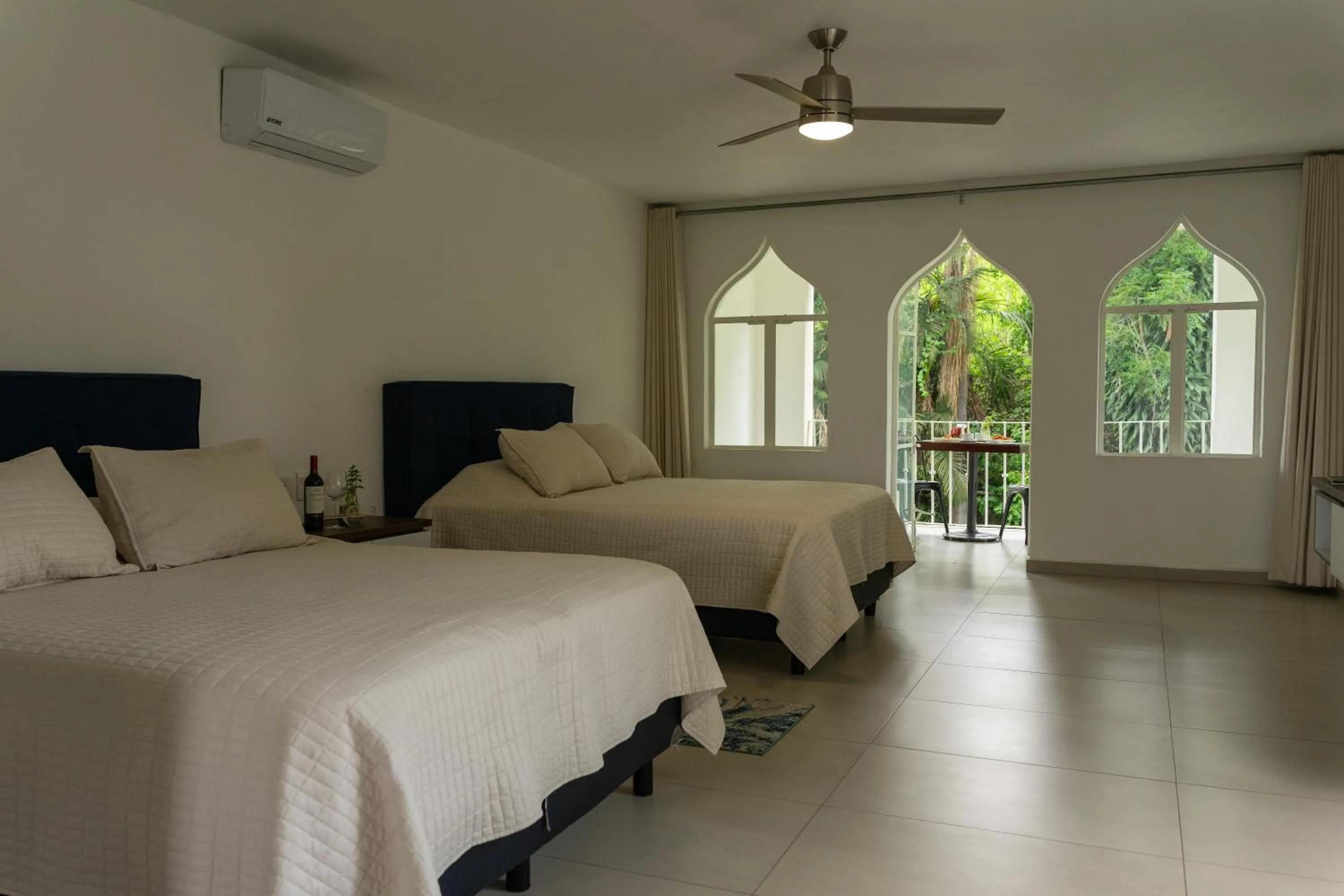 Bed in Hotel Marjaba