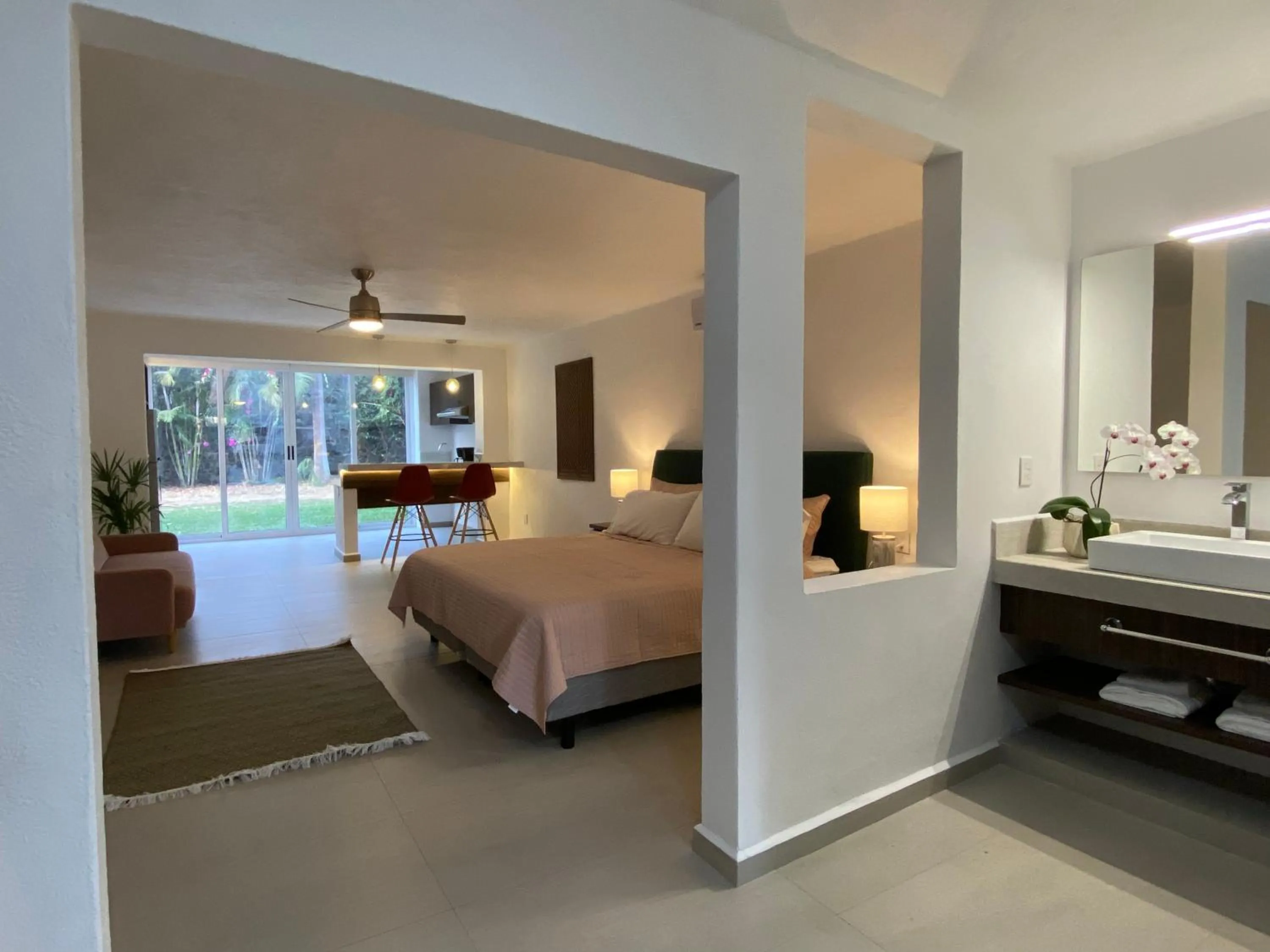 Bed in Hotel Marjaba