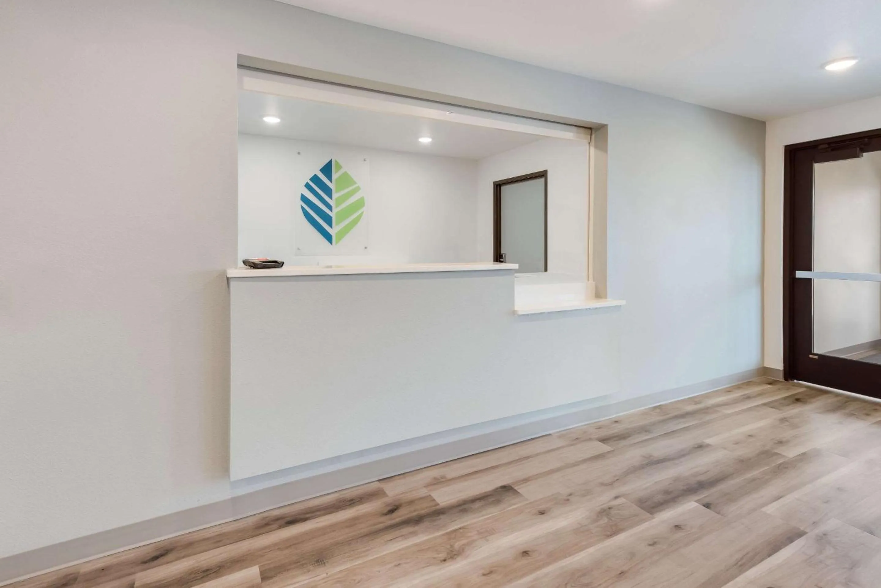 Lobby or reception in WoodSpring Suites Meridian