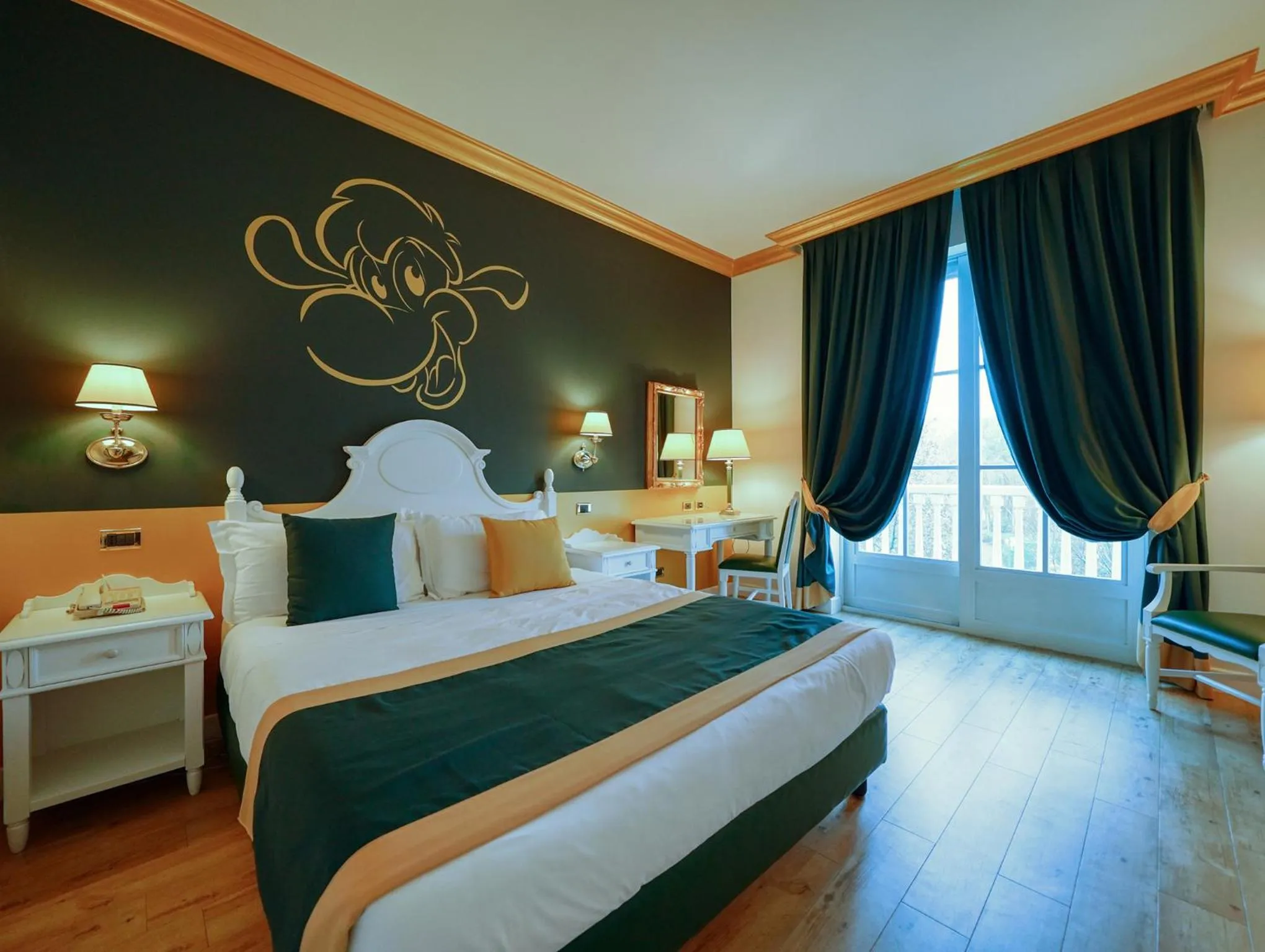 Bed in Gardaland Hotel