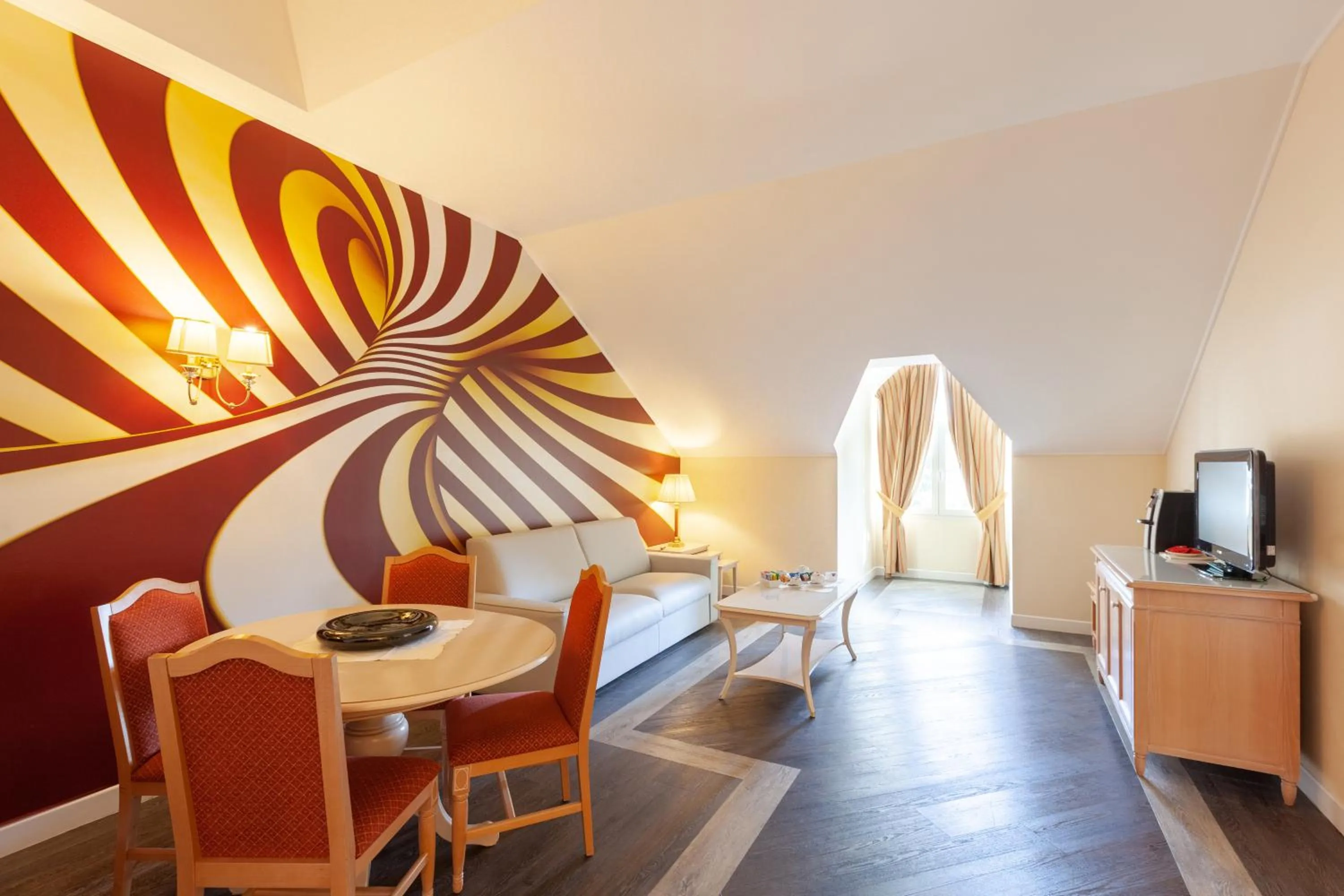 Living room in Gardaland Hotel