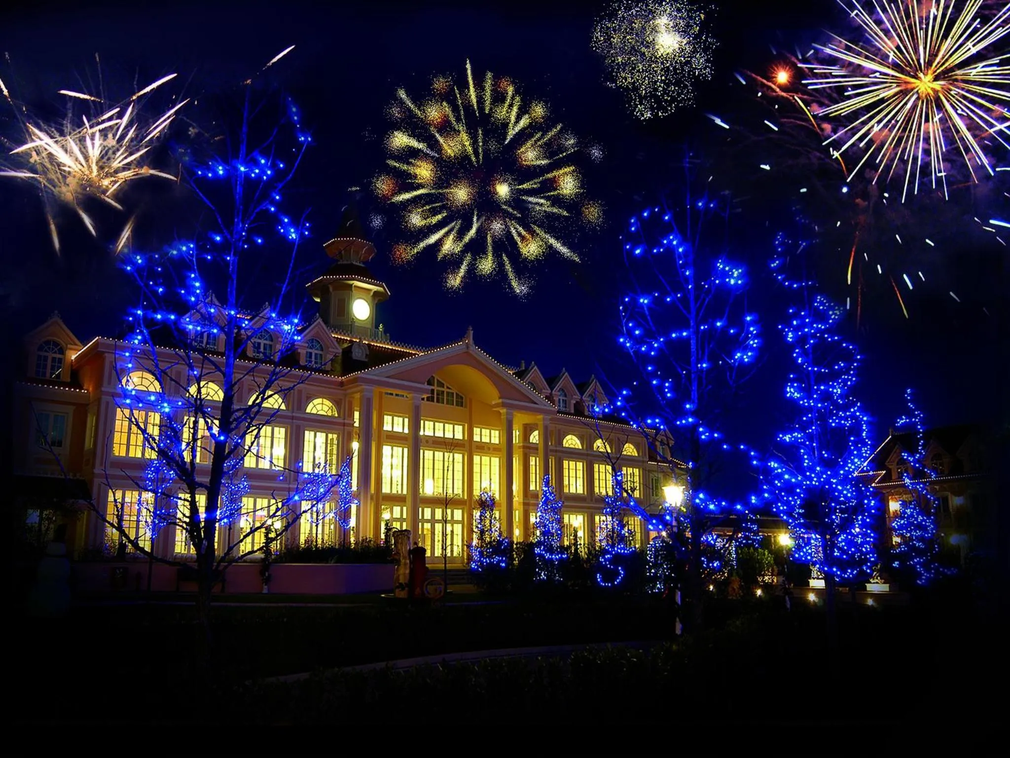 Facade/entrance in Gardaland Hotel