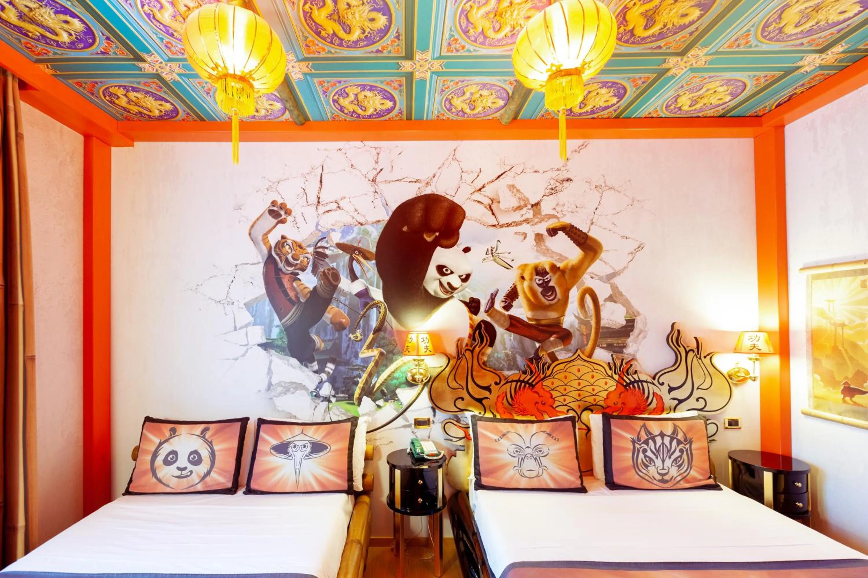 Decorative detail in Gardaland Hotel