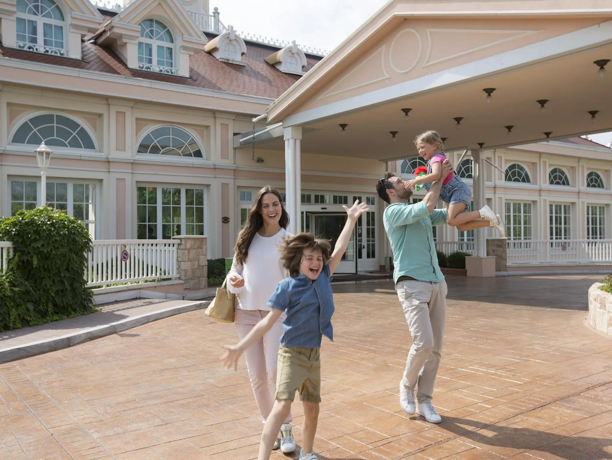Facade/entrance in Gardaland Hotel