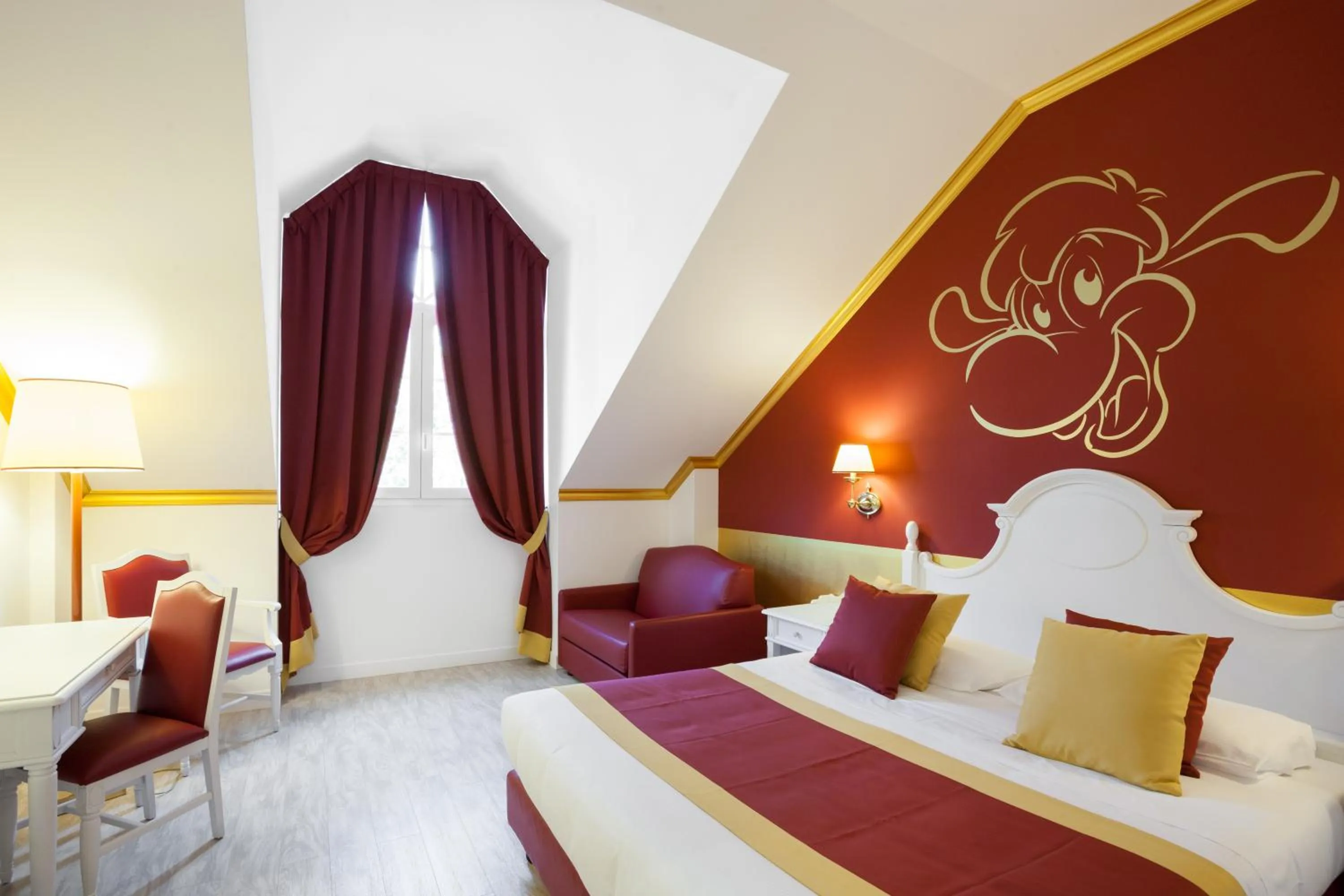 Bed in Gardaland Hotel