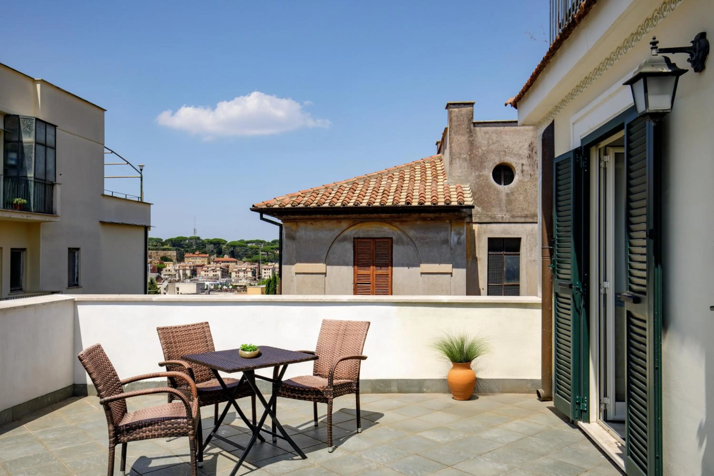 Balcony/Terrace in Hotel Alessandrino