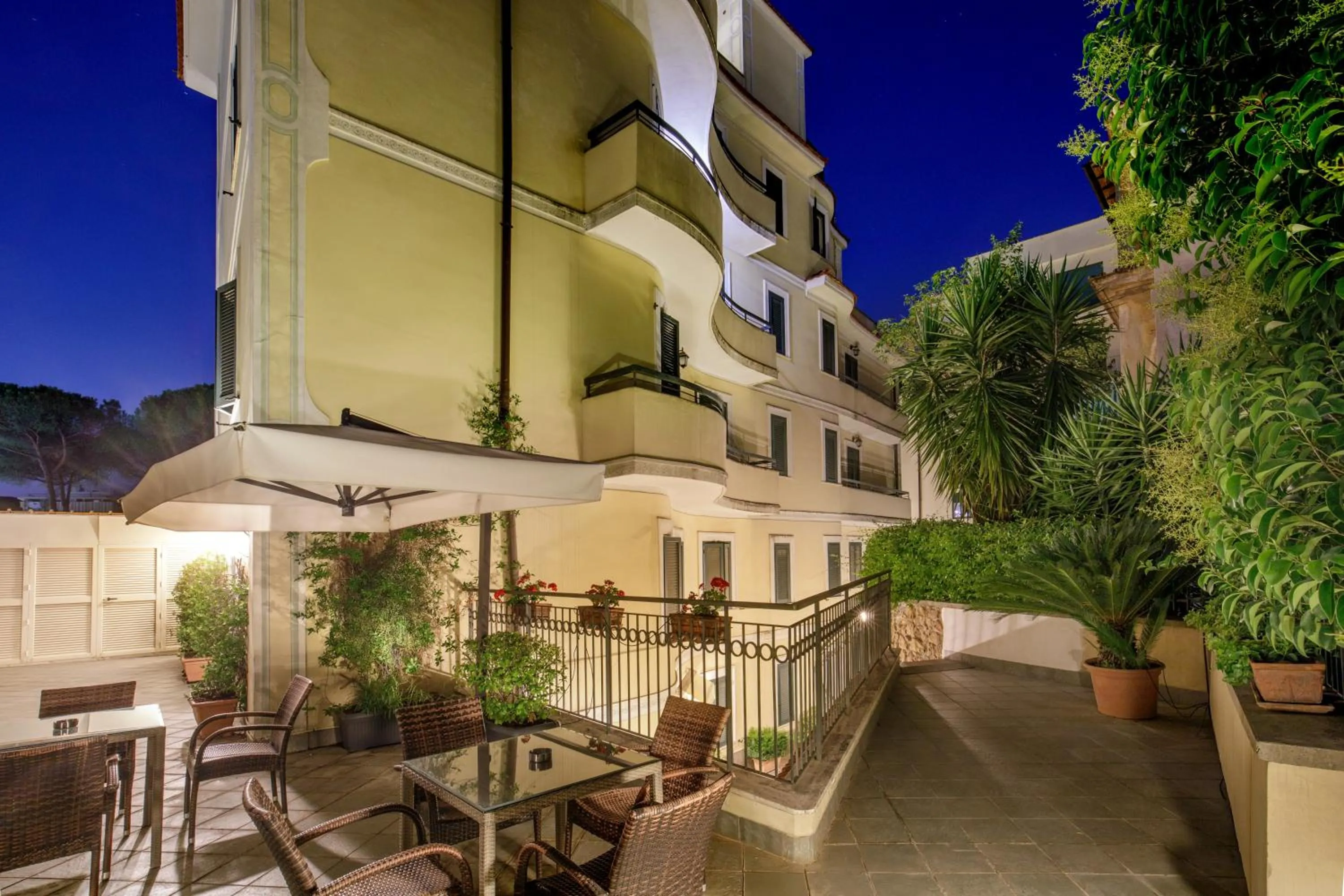 Balcony/Terrace in Hotel Alessandrino