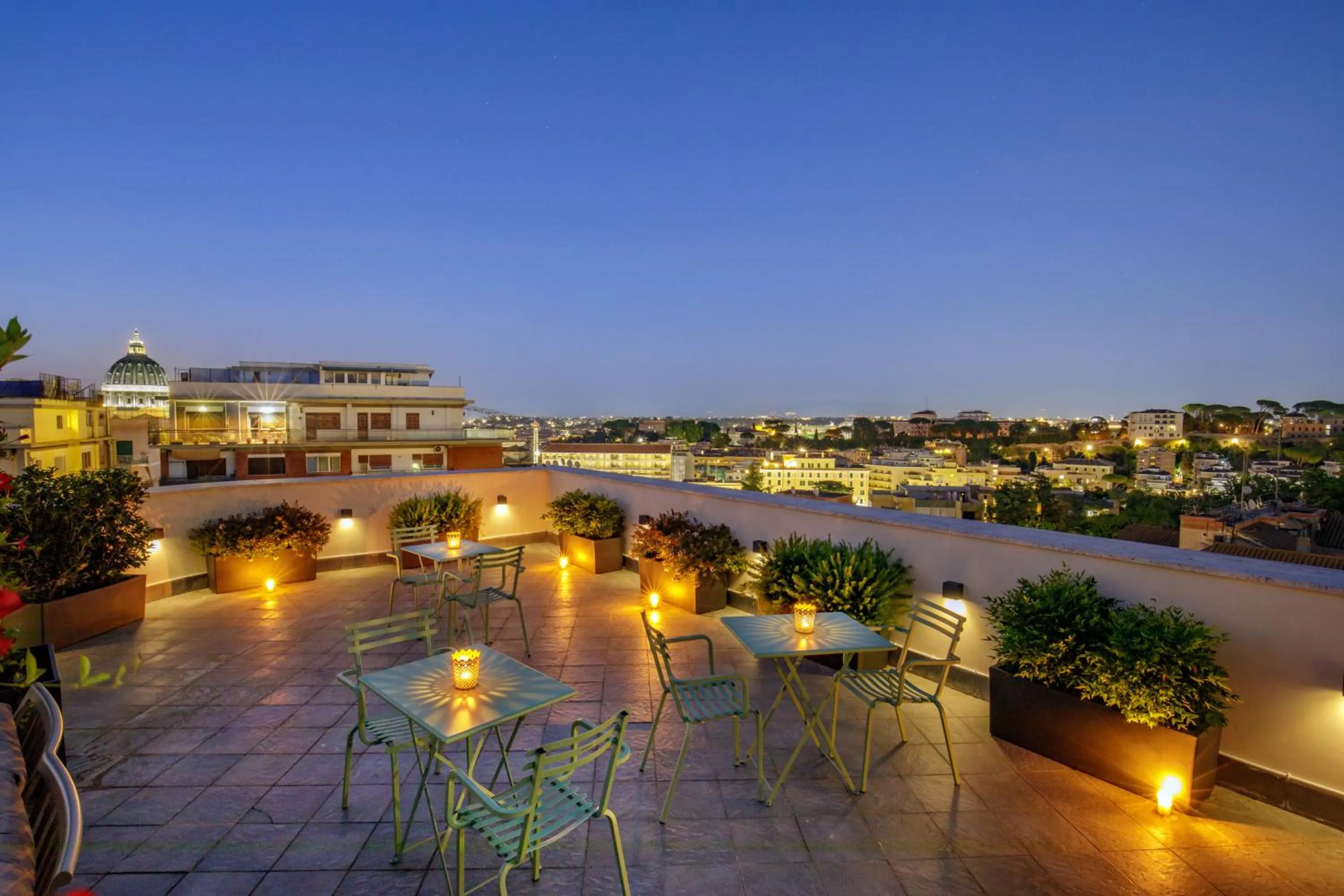 Balcony/Terrace in Hotel Alessandrino