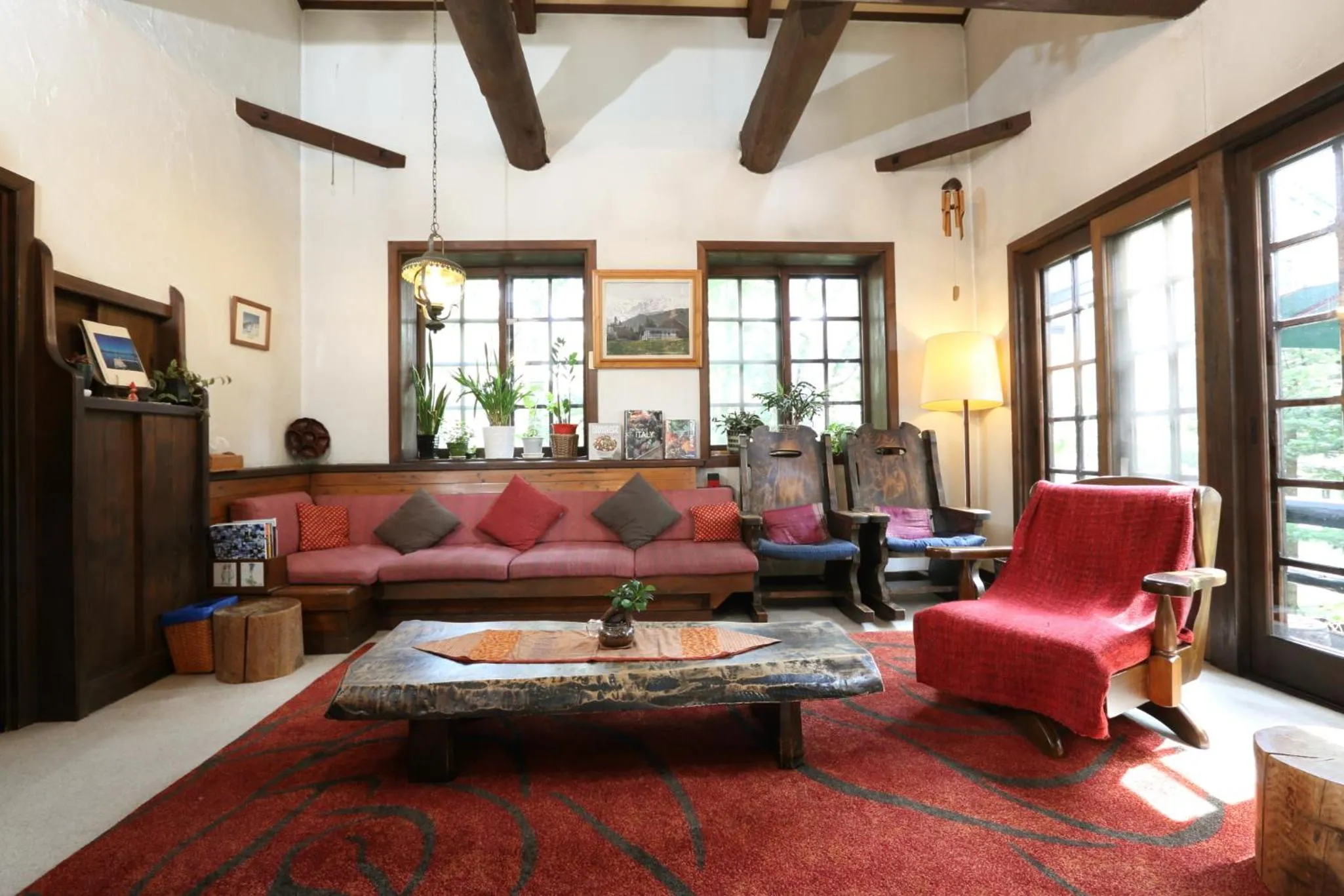 Living room in Pension Belnina